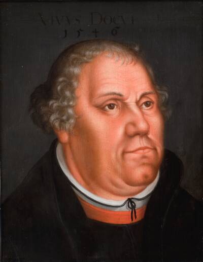 Portræt af Martin Luther (1483-1546)