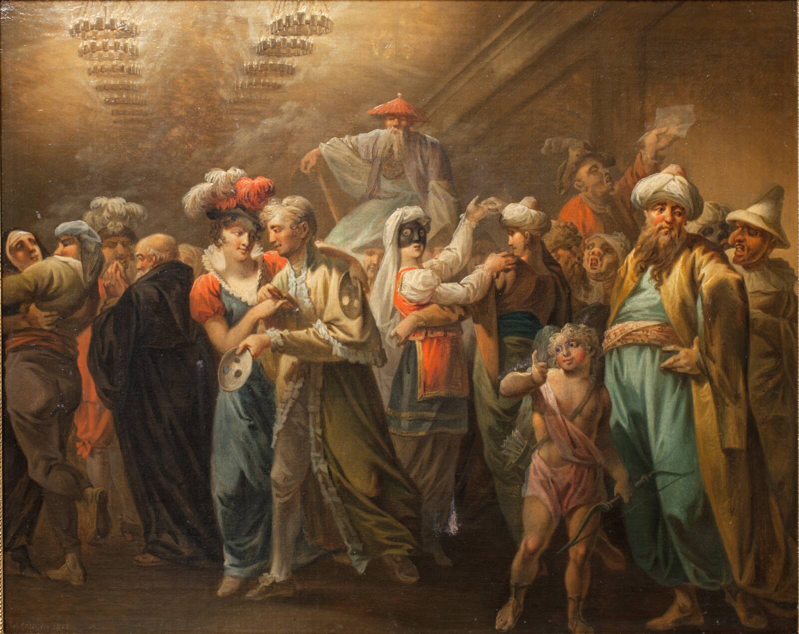 Maskerade. Intermedium, C.A. Lorentzen, 1813