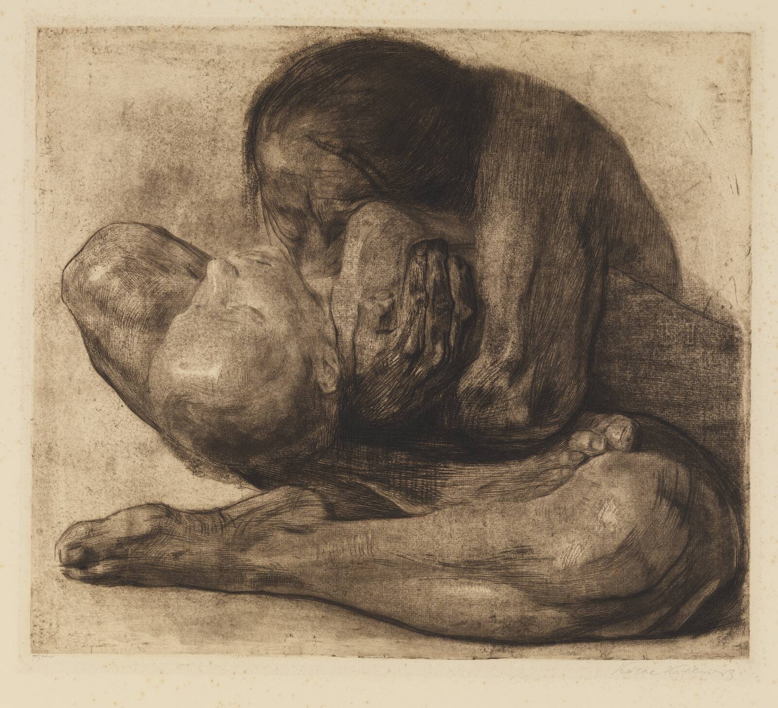 Frau mit totem Kind, Käthe Kollwitz, 1903