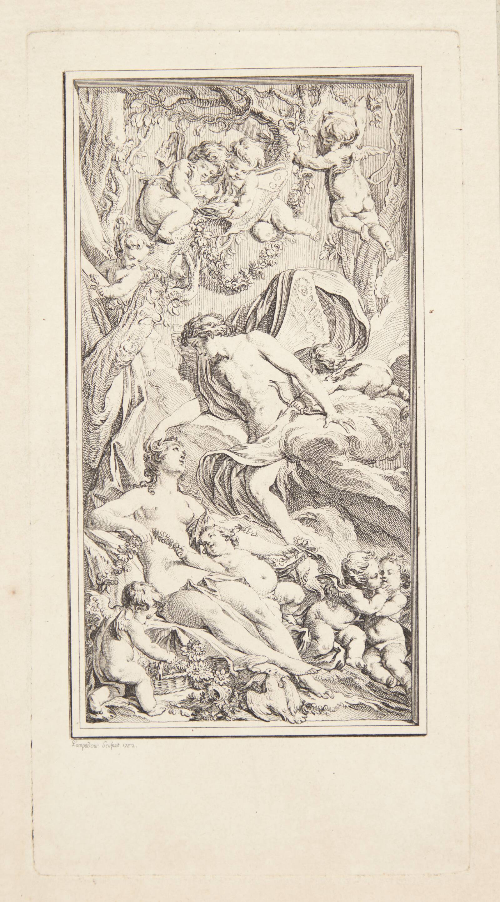 Forår, Madame de Pompadour, 1752