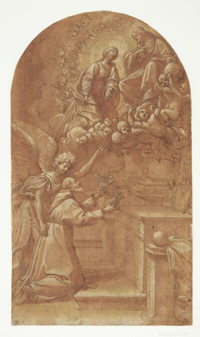 St Frans af Assisi i ekstase (Il perdono di Assisi)