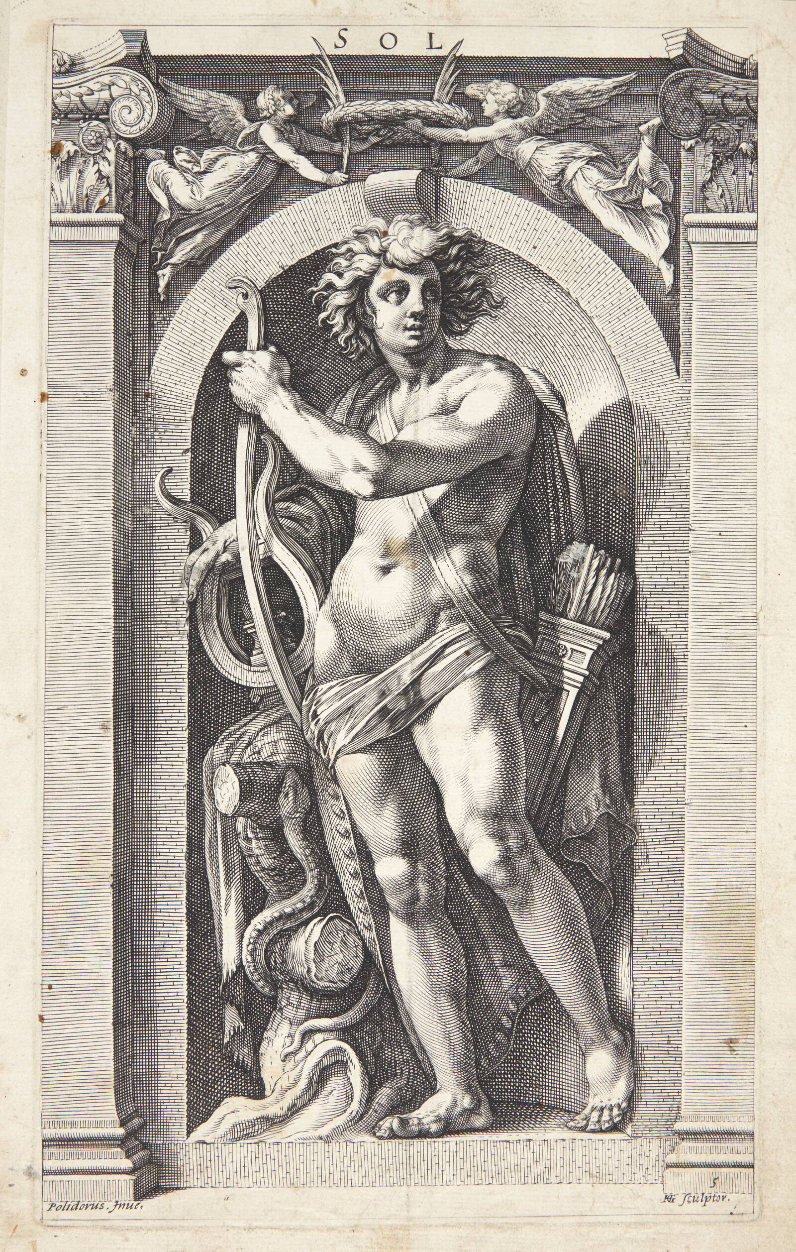 Vulkan, Hendrick Goltzius, 1592