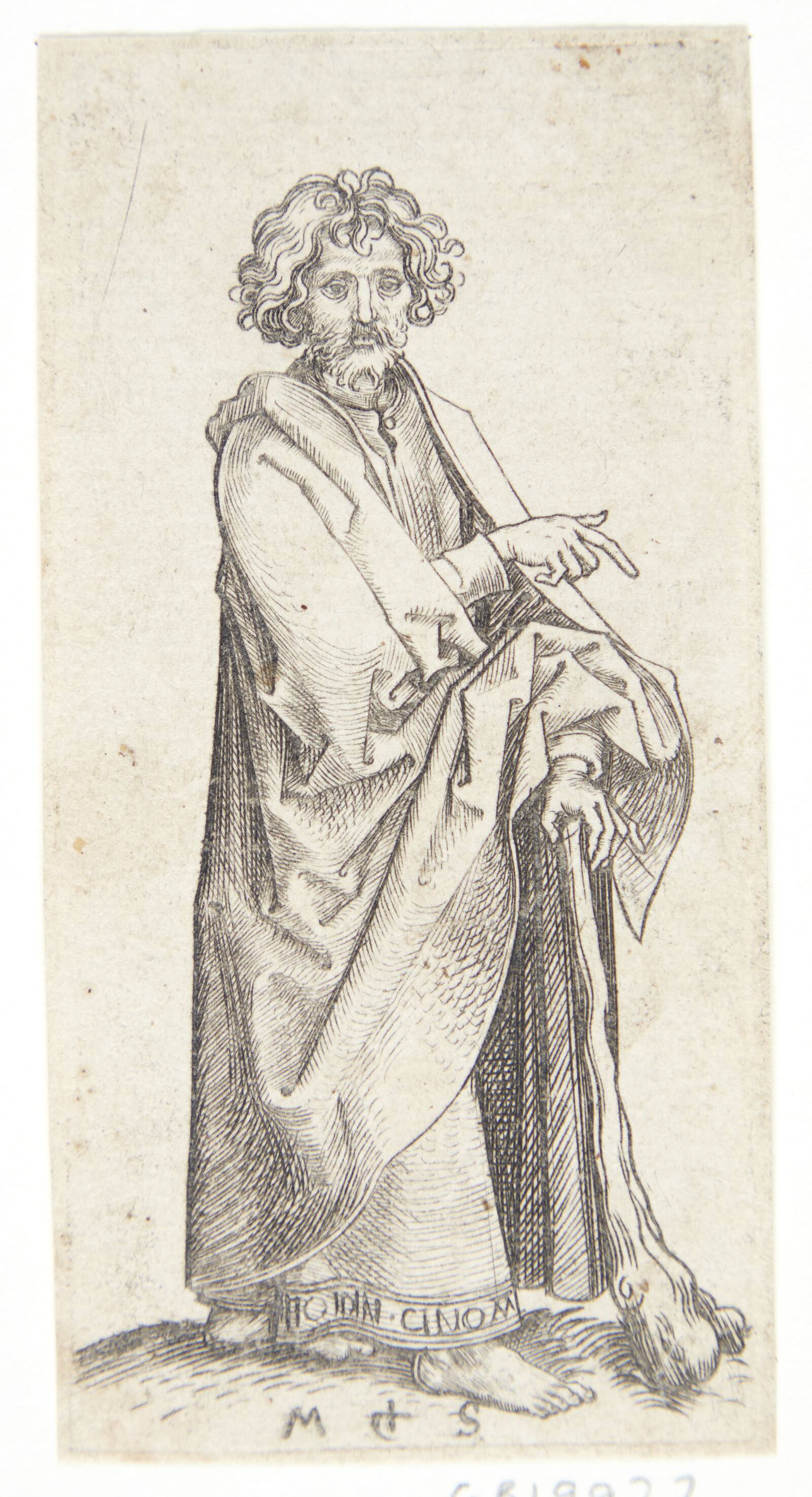Apostlen Taddæus, Martin Schongauer, 1430-1491
