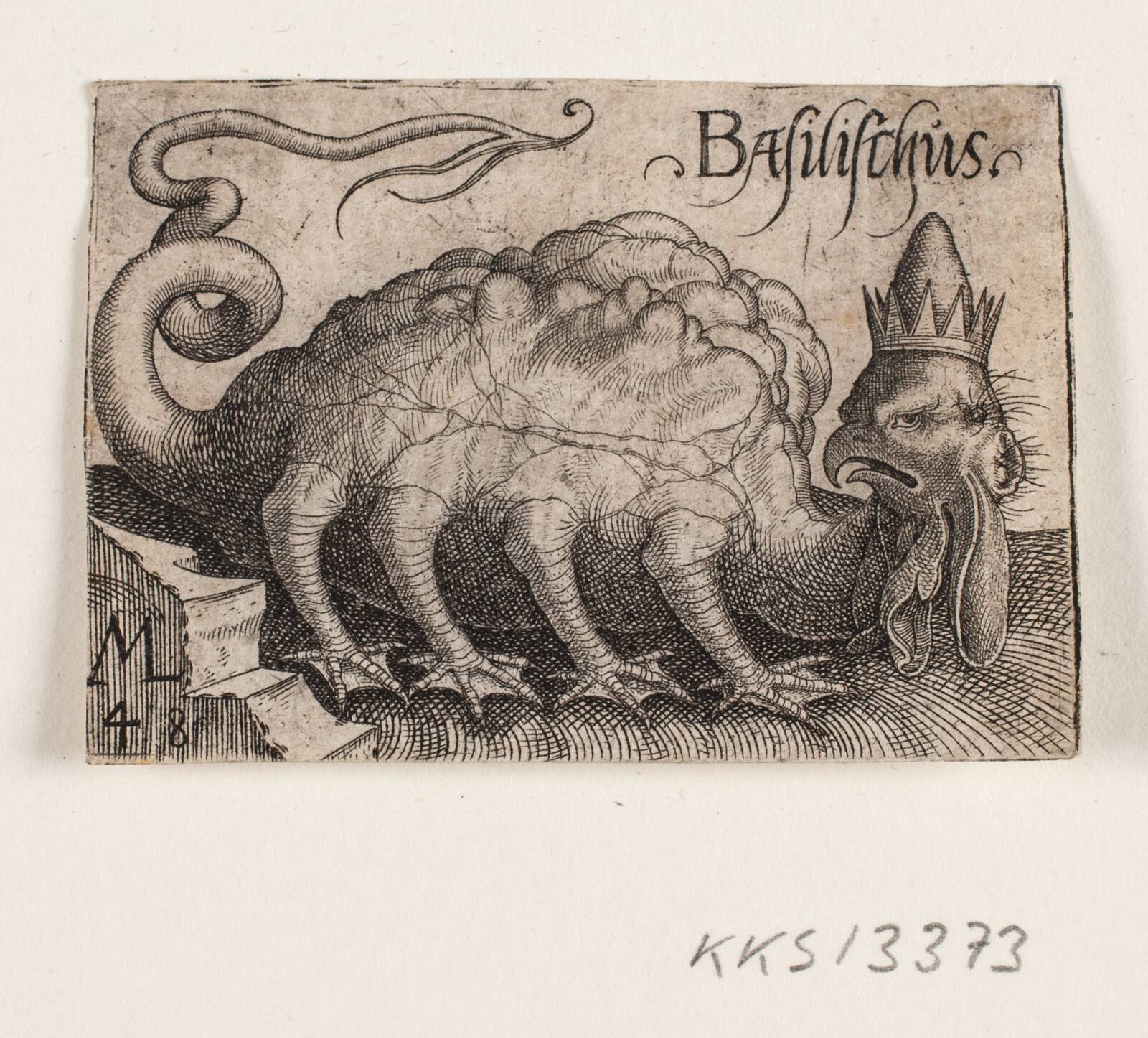 Basilisken, Melchior Lorck, 1548
