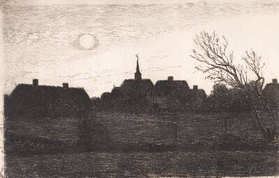 Hornbæk kirke, sommeraften