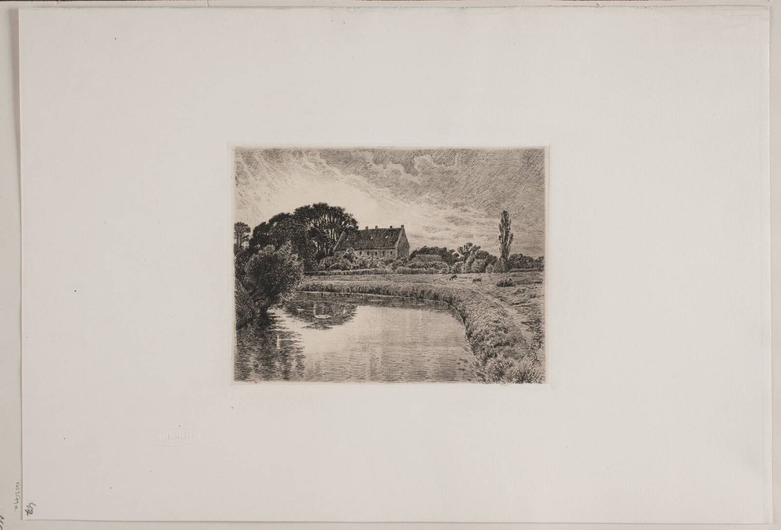 Esrom kloster, Louis Jensen, 1900