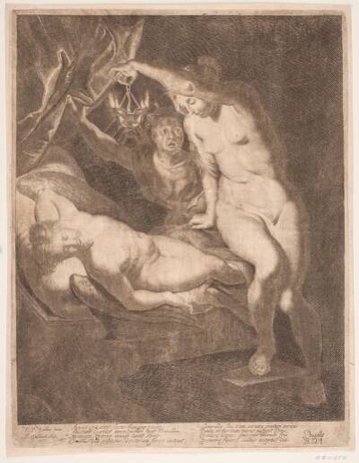 Psyche og den sovende Amor