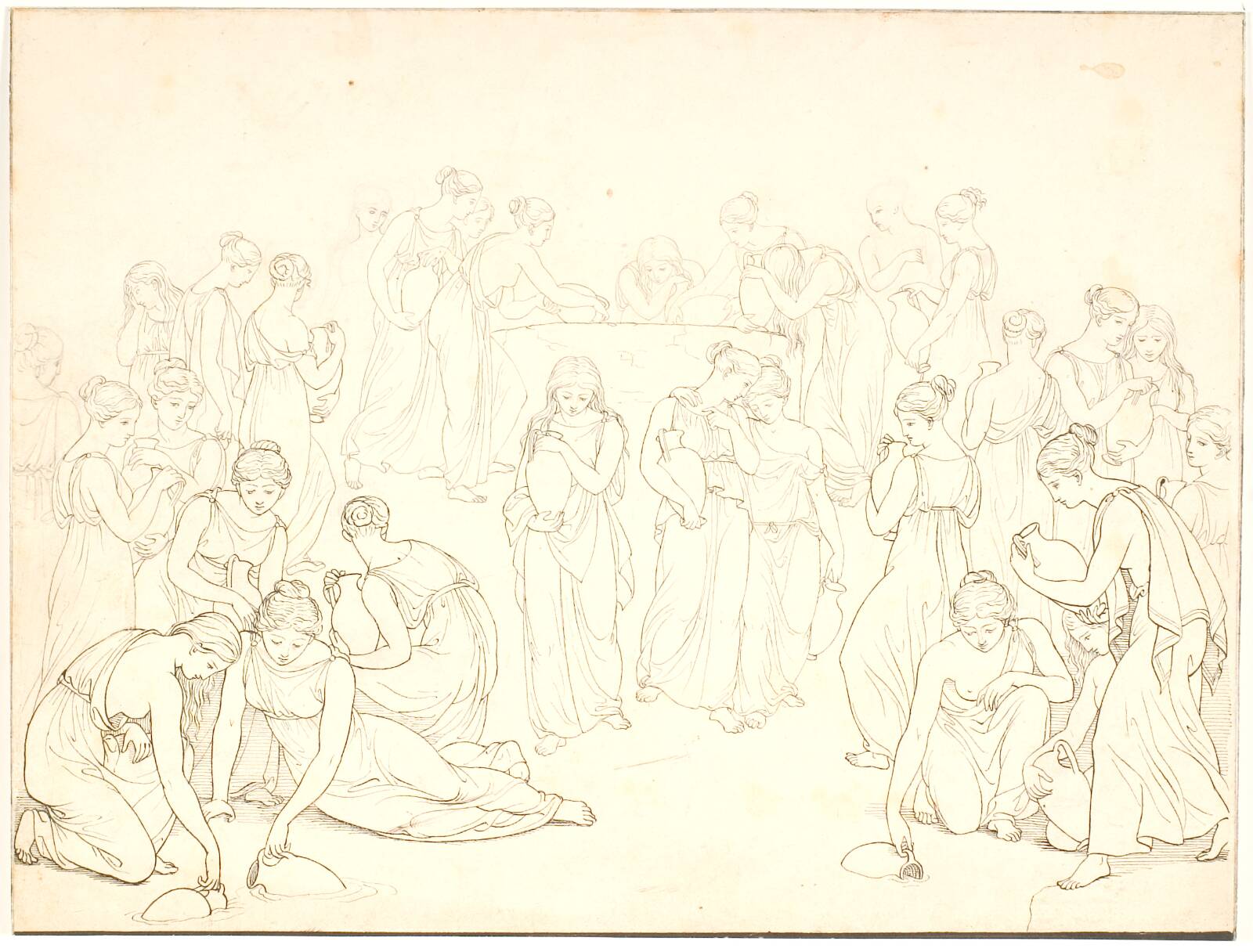 Danaidernes straf, C.G. Kratzenstein Stub, 1783-1816