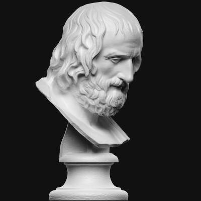 Portræt af Euripides (480-406 f.Kr.), Farnese-typen