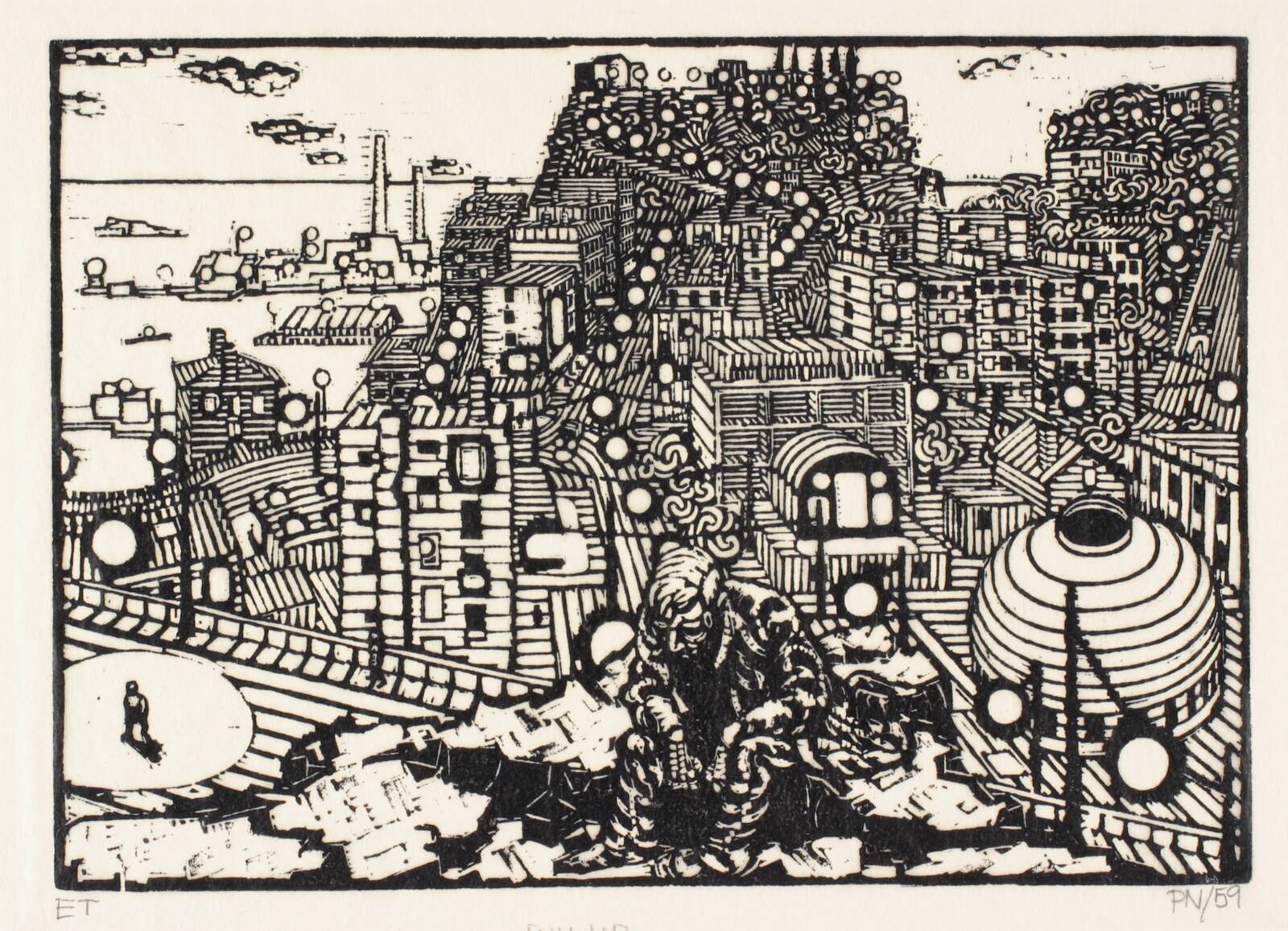 Træthed, Palle Nielsen, 1959