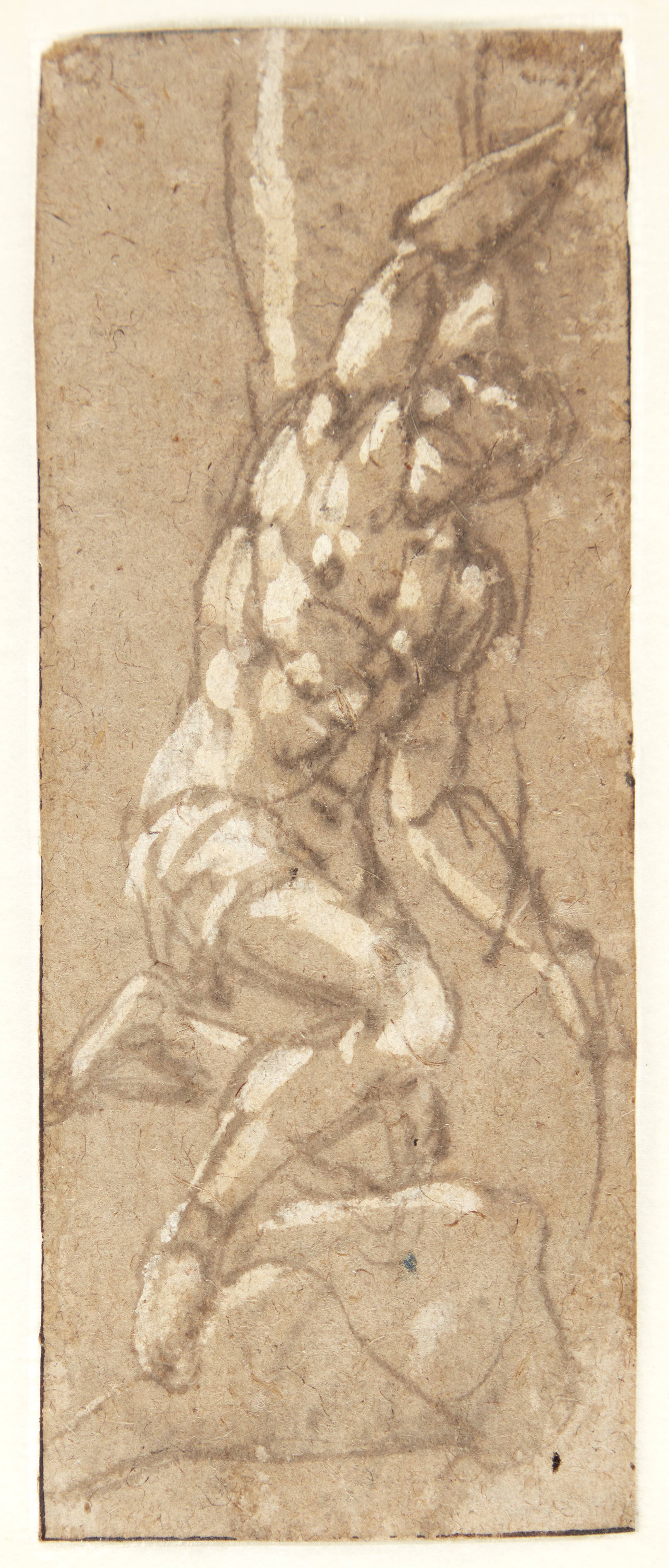 Munkene uddeler levnedsmidler, Wilhelm Marstrand, 1810-1873