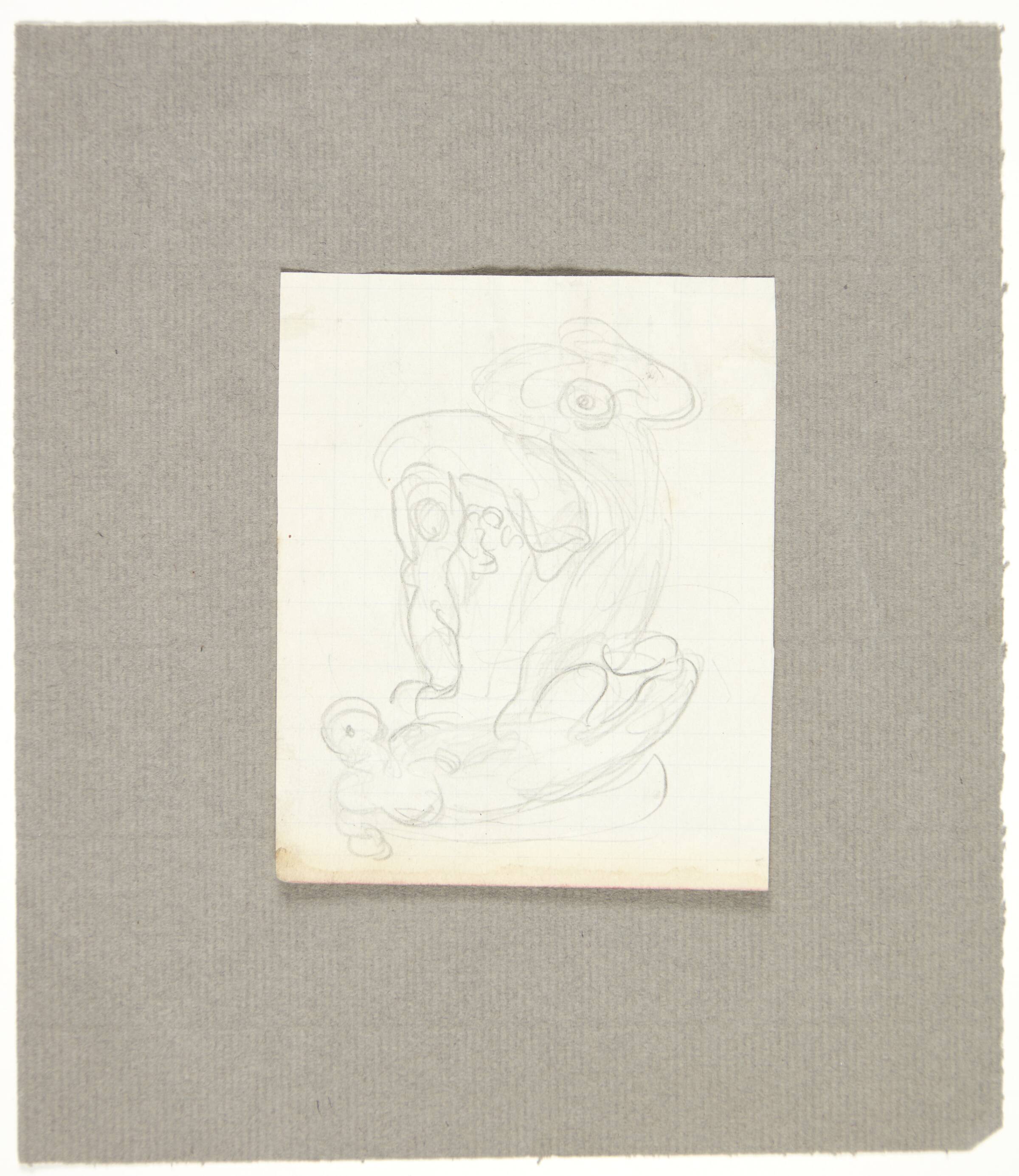 Skitse til gruppe med tre figurer, Kai Nielsen, 1897-1924