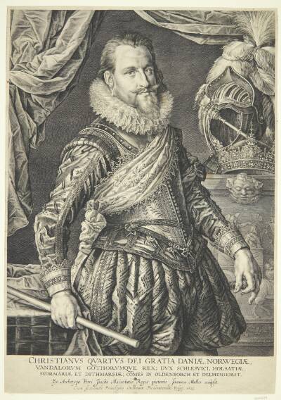 Portræt af Christian IV