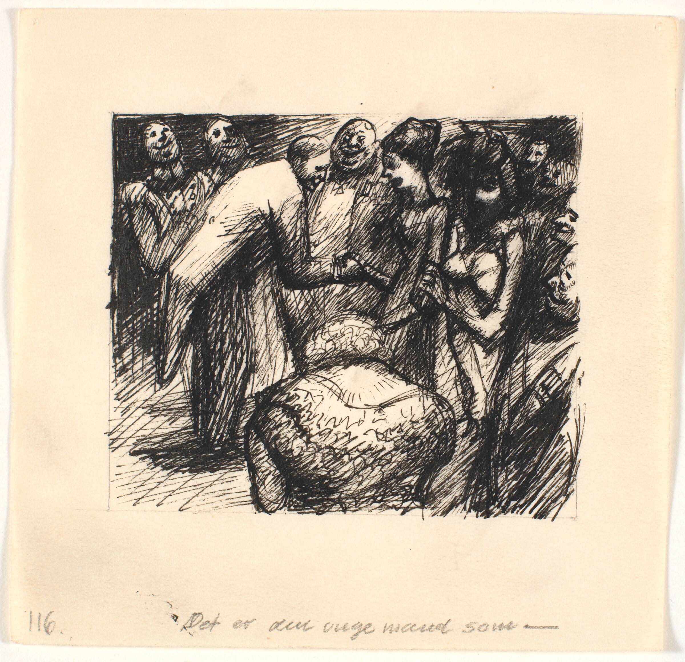 Det er unge mænd som -, Palle Nielsen, 1949