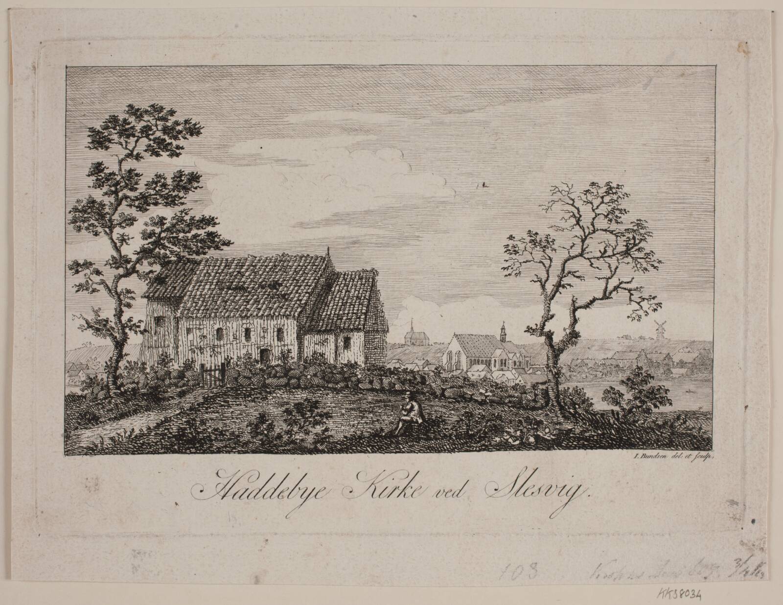 Haddebye Kirke ved Slesvig, Jes Bundsen, 1766-1829