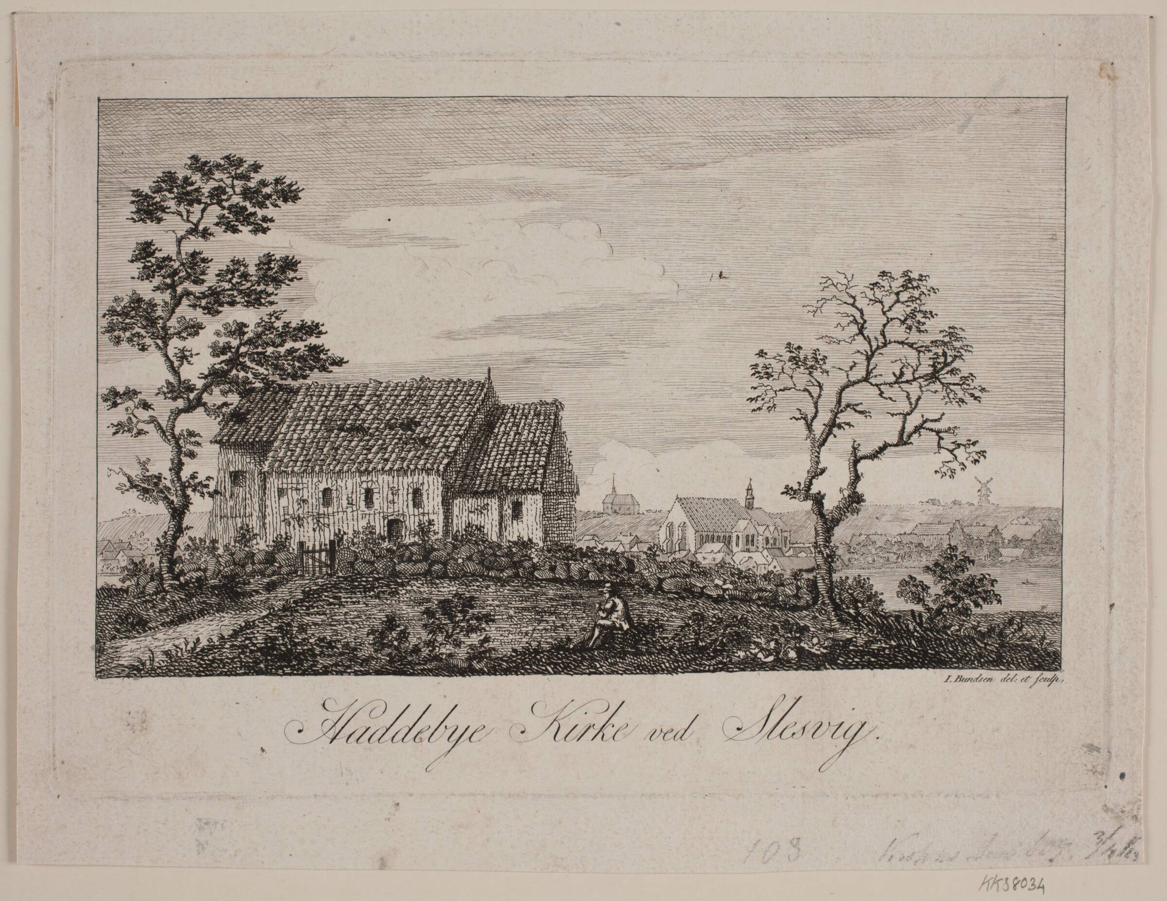 Haddebye Kirke ved Slesvig, Jes Bundsen, 1766-1829