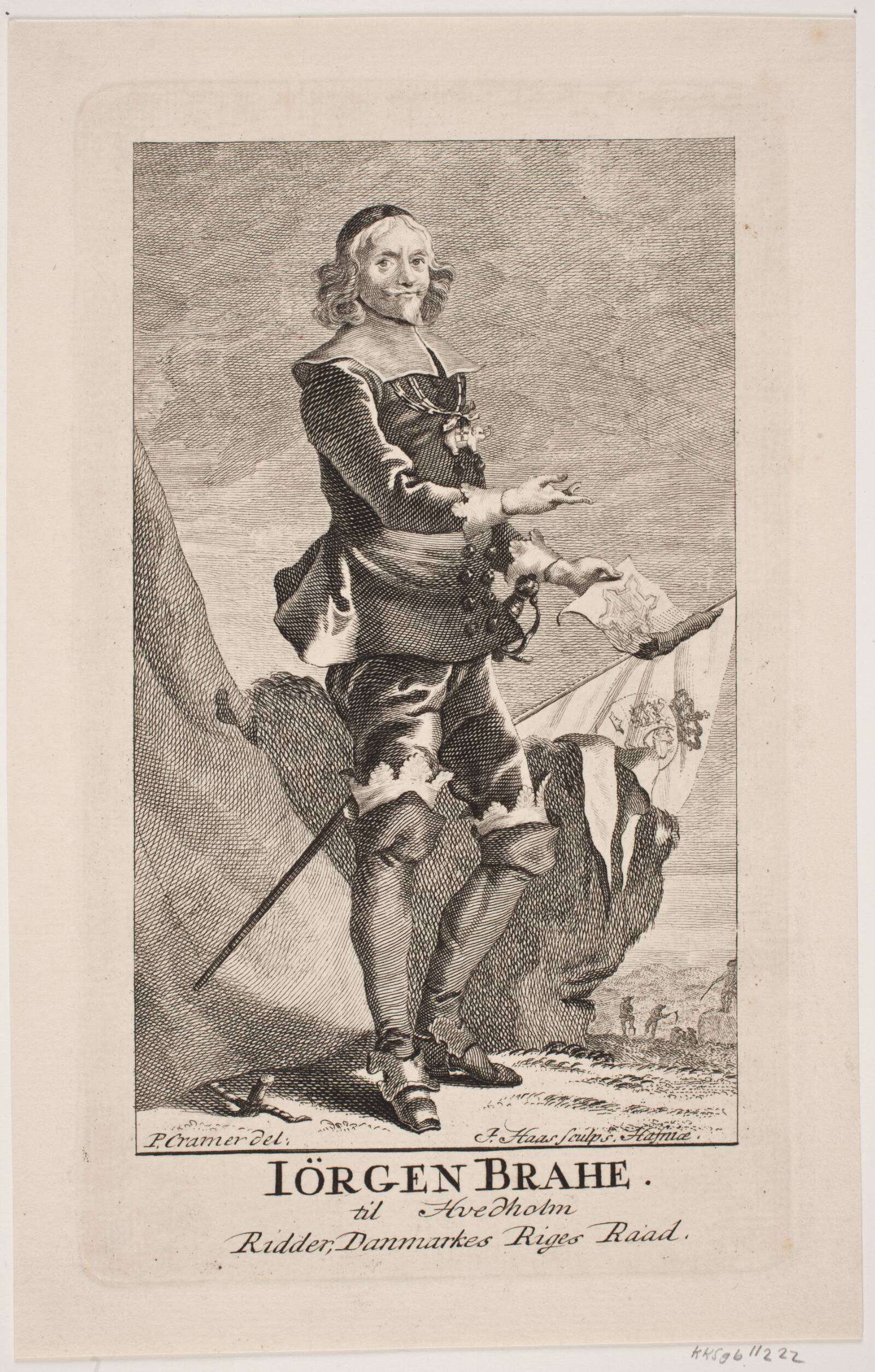 Jørgen Brahe, Jonas Haas, 1753-1754