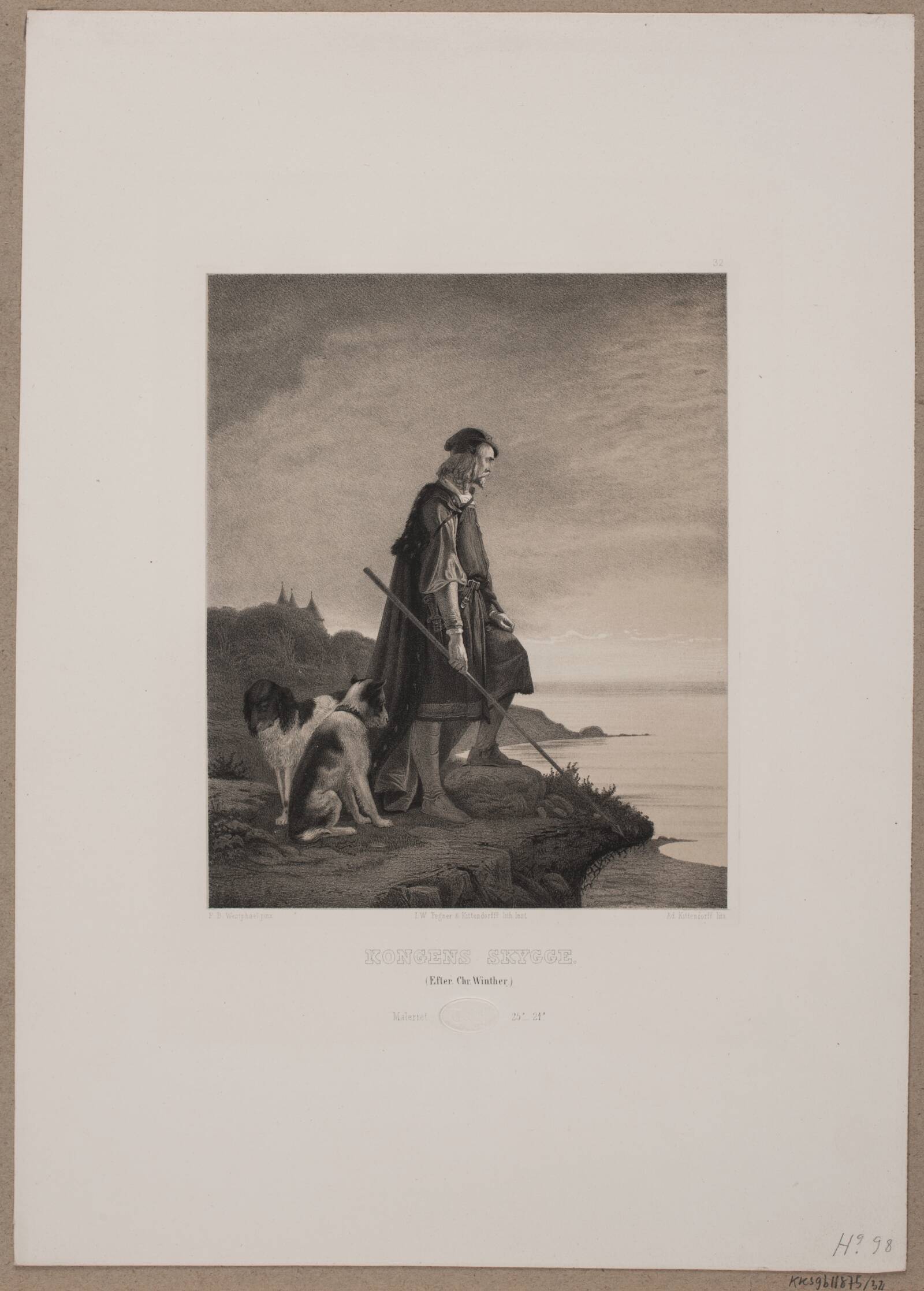 Kongens skygge, Adolph Kittendorff, 1880-1889