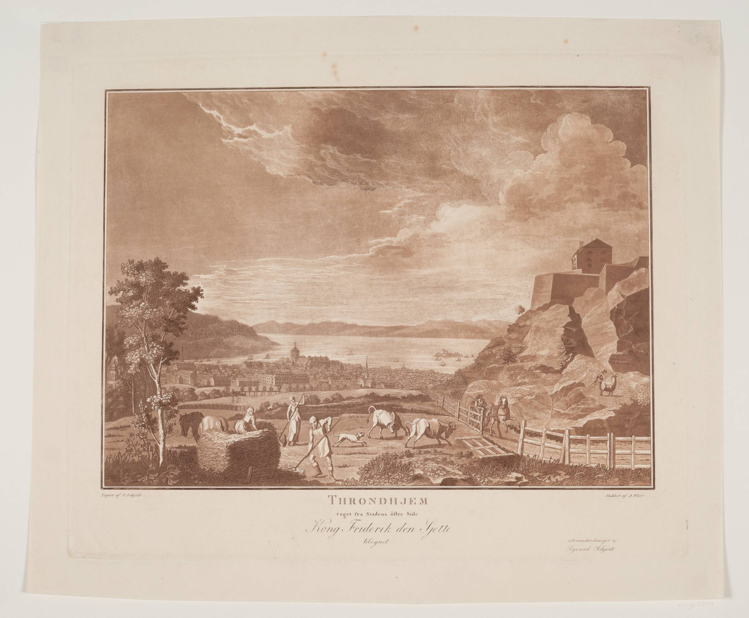 Trondhjem, Andreas Flint, 1767-1824