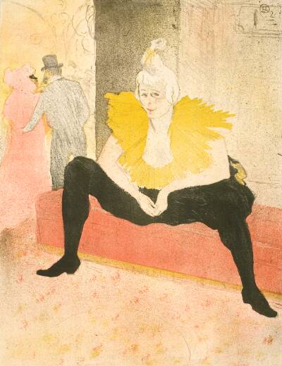 La Clownesse Assise, Mademoiselle Cha-U-Kao