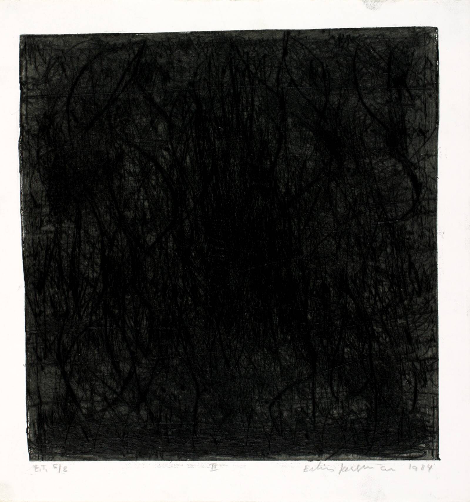 Dagbogsblad II, Erling Jørgensen, 1984