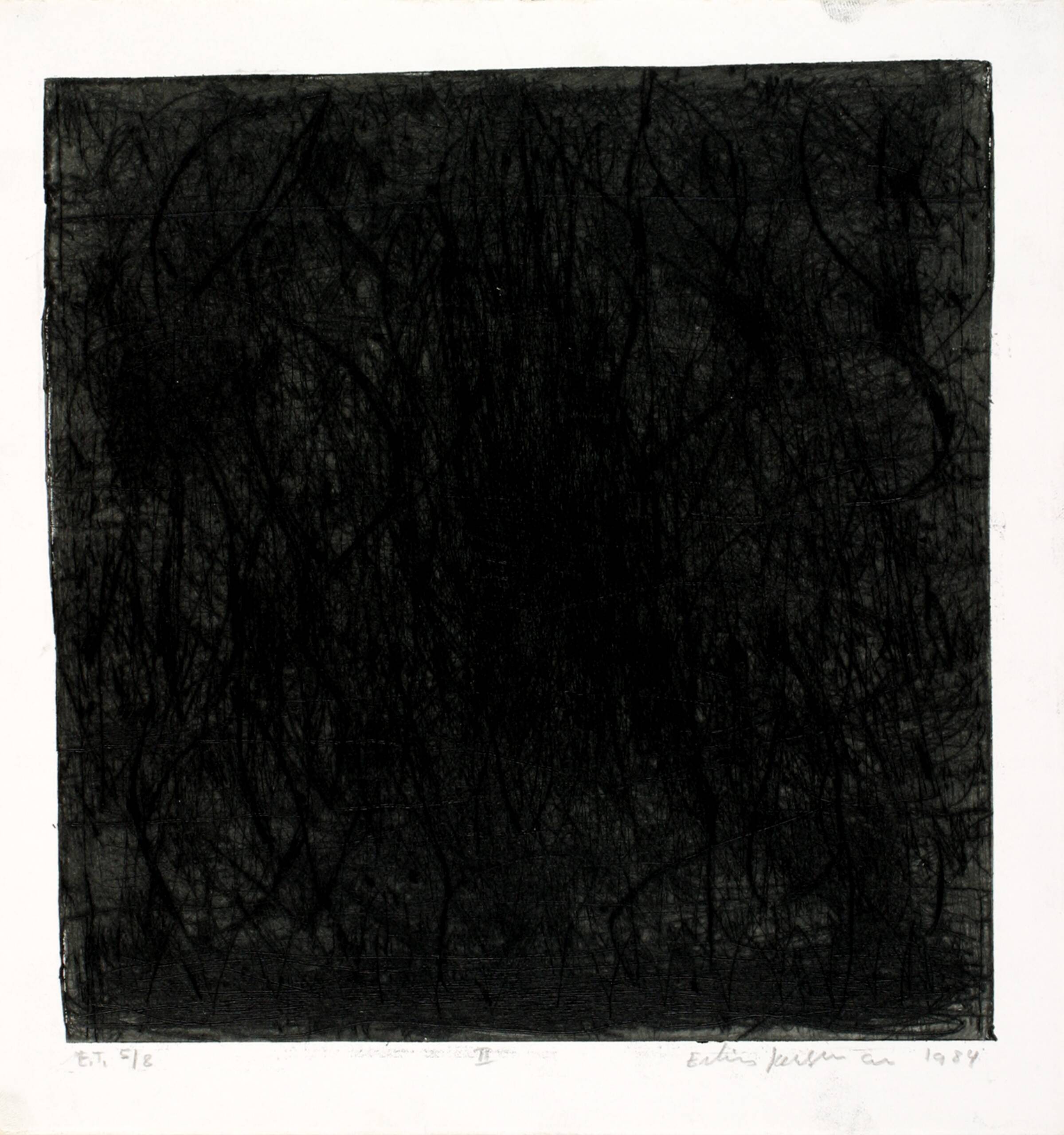 Dagbogsblad II, Erling Jørgensen, 1984