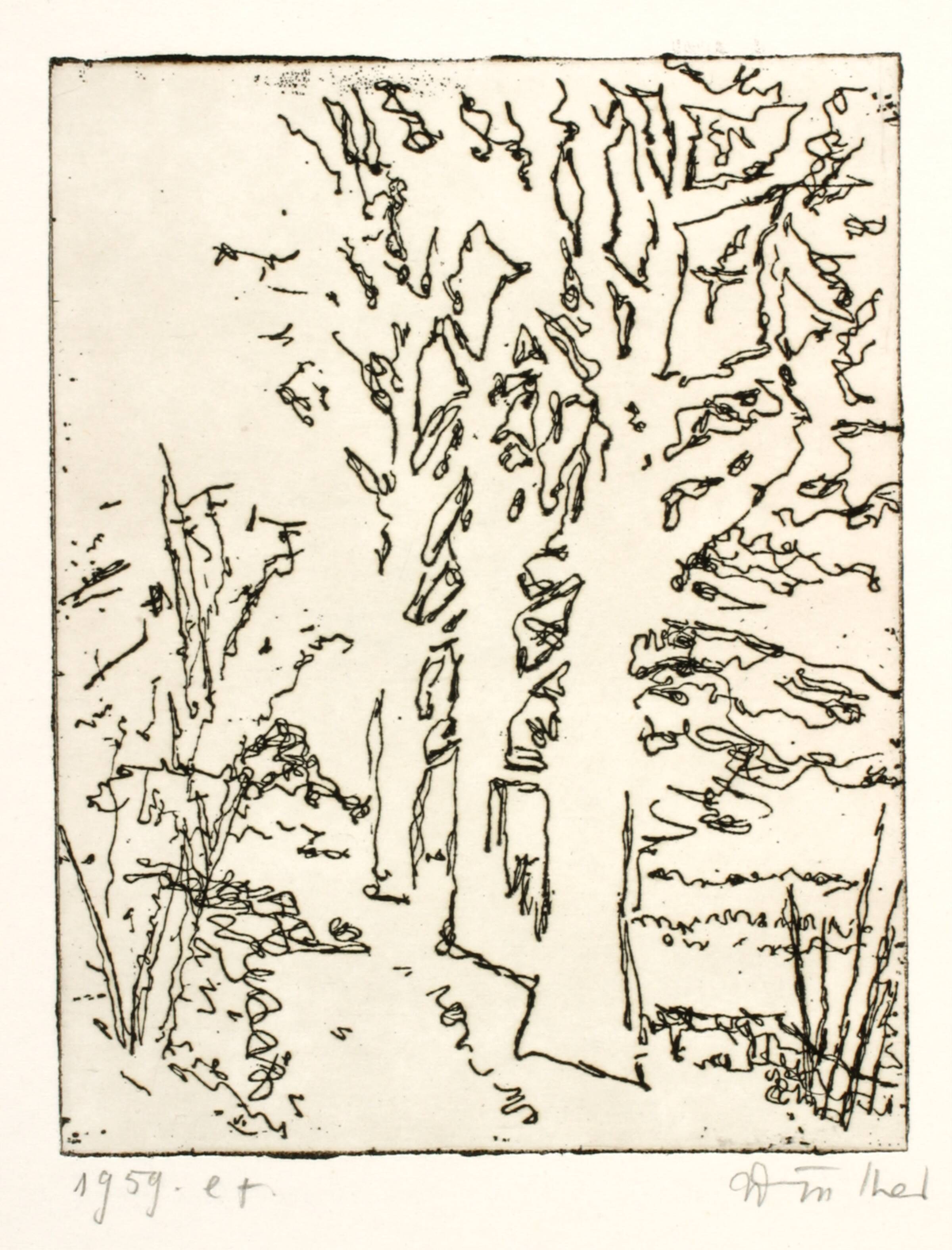 Tre ege ved Trittau, Richard Winther, 1959