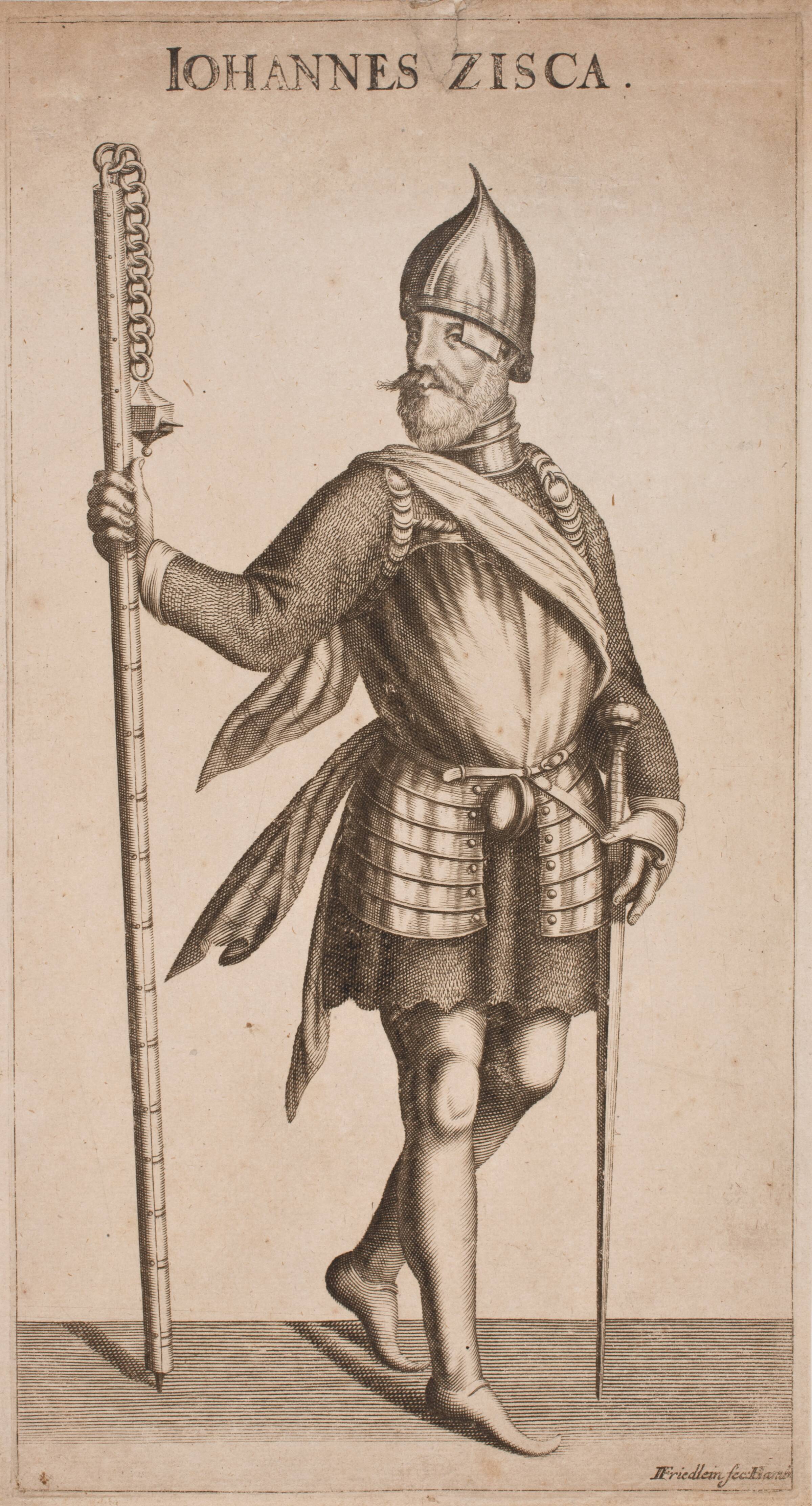 "Johannes Zisca", Johan Friedlein, 1685-1706