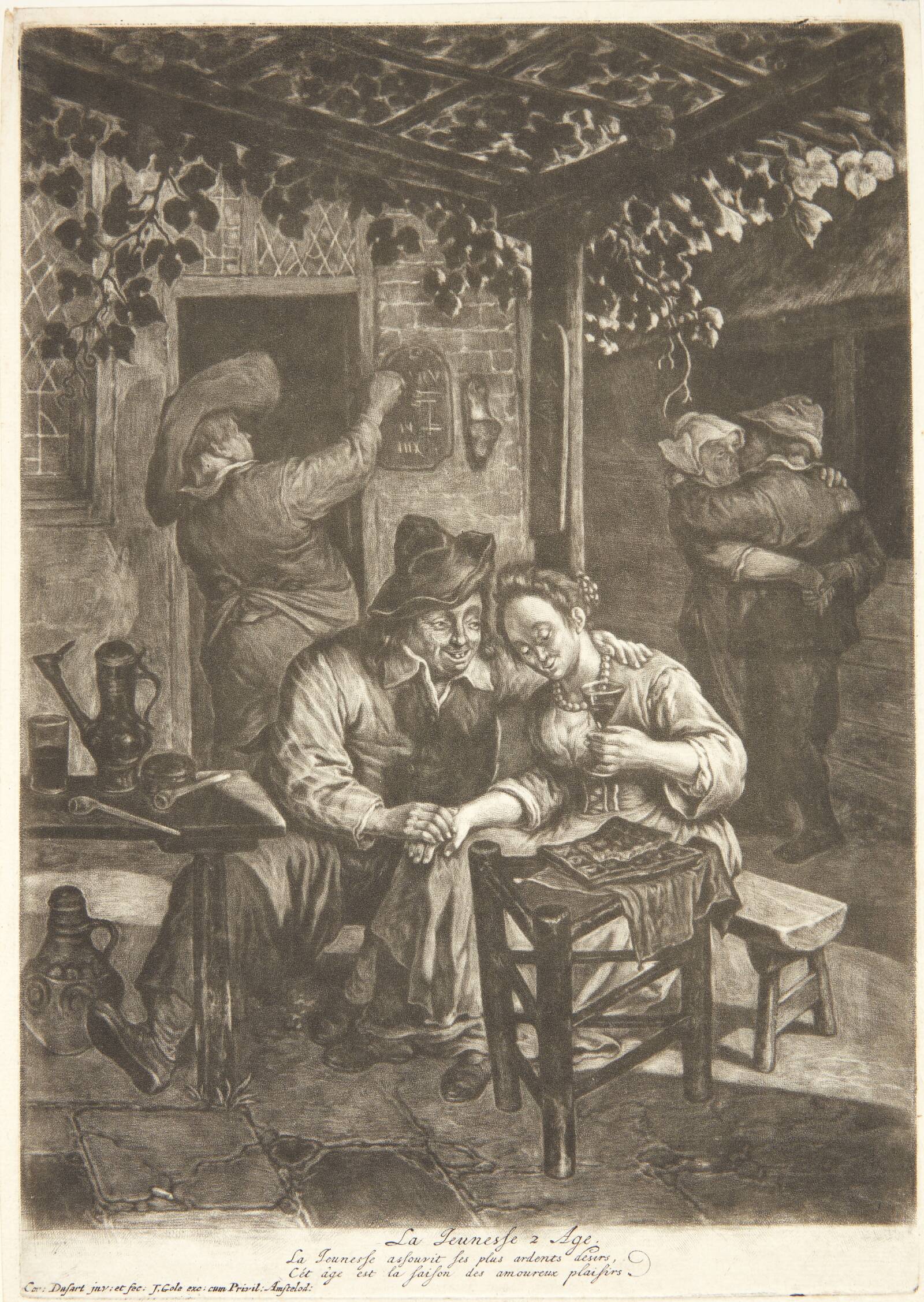 Ungdom, Cornelis Dusart, 1660-1704