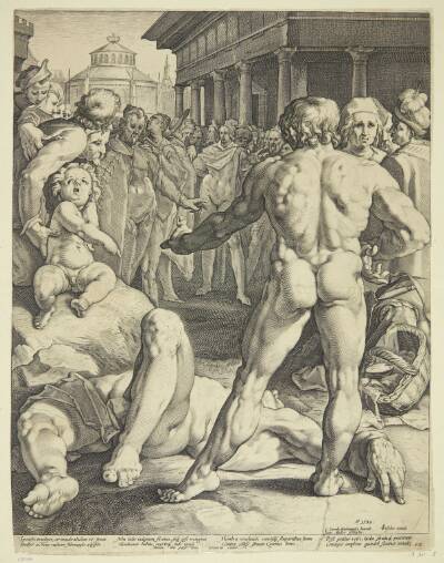 Kampen mellem Odysseus og Irus