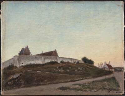 Melby Kirke. Sommeraften