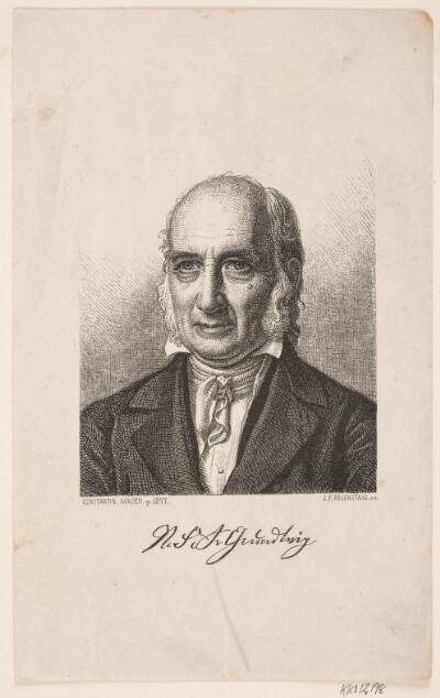 Portræt af N. F. S. Grundtvig