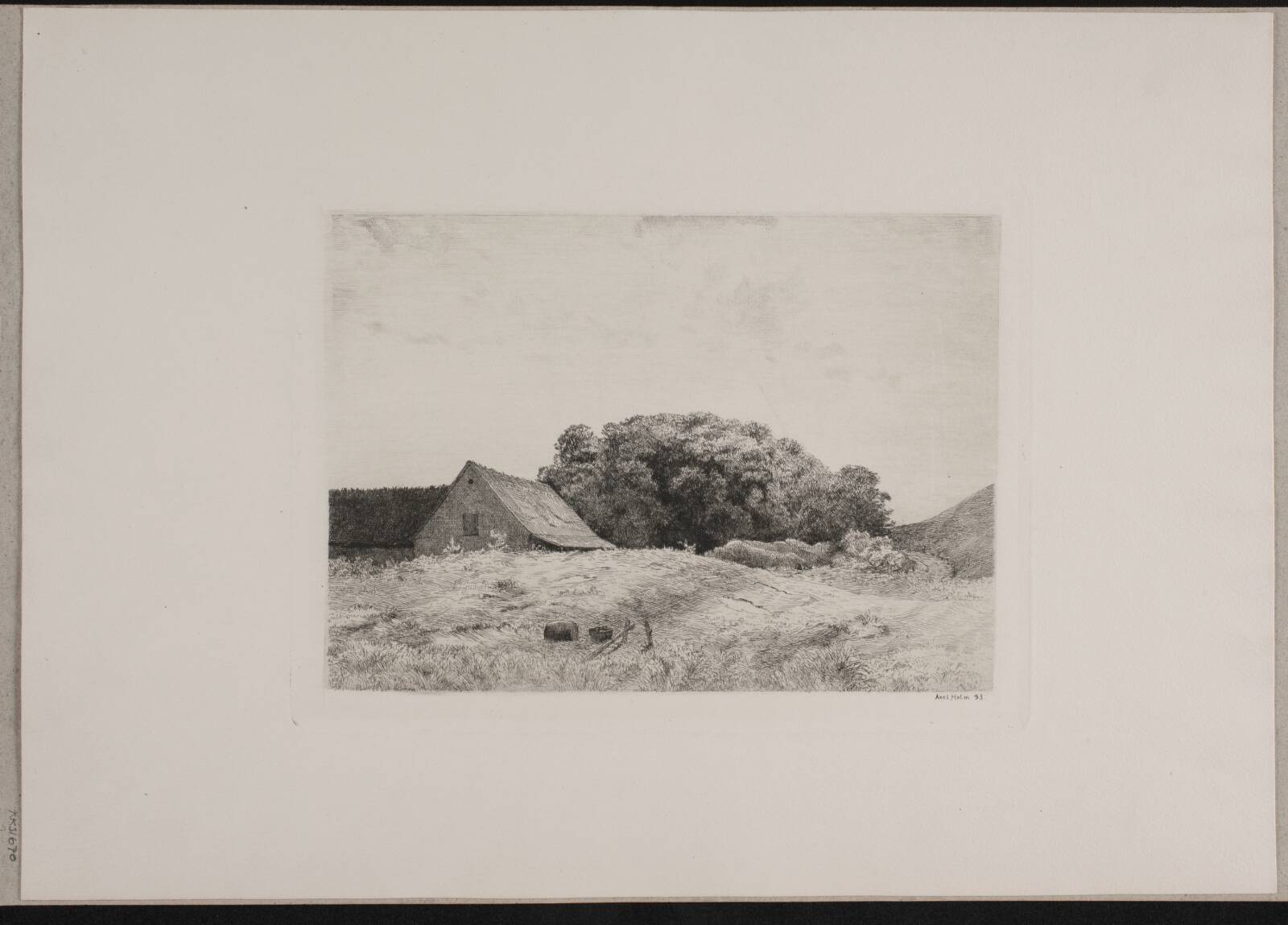 Fra Hulerød, Axel Holm, 1893