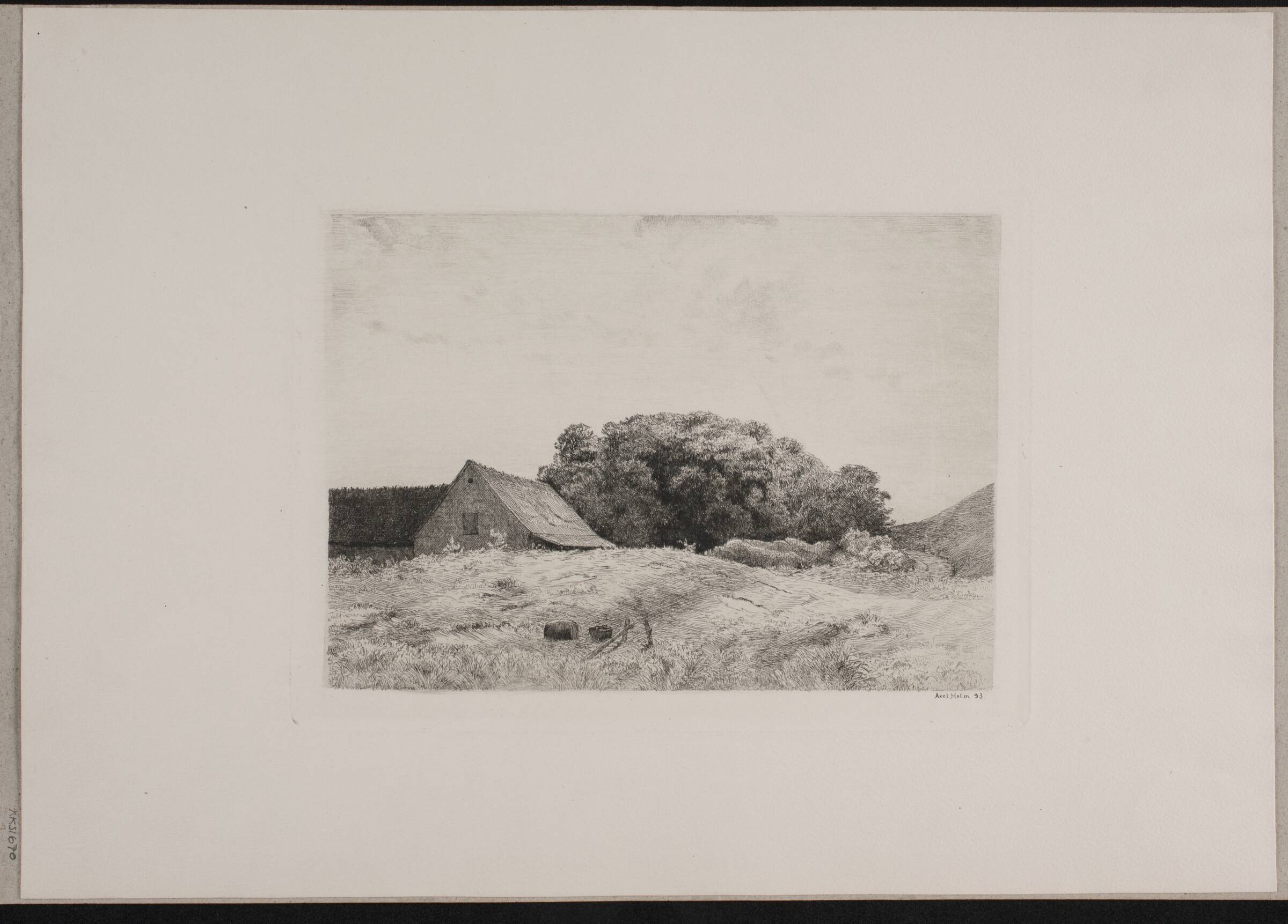Fra Hulerød, Axel Holm, 1893