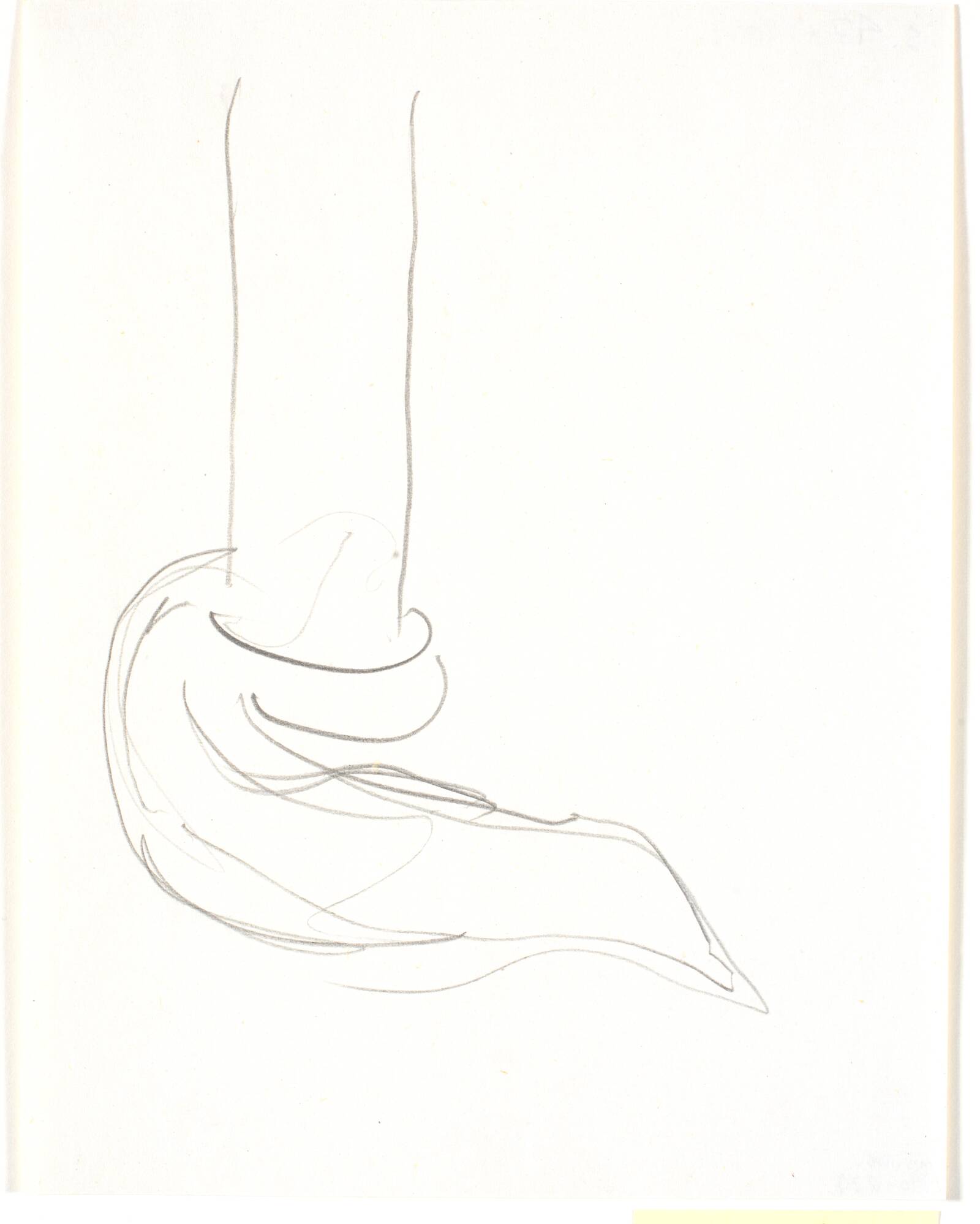 Scenografisk optegnelse, Lone Høyer Hansen, 1986-1989