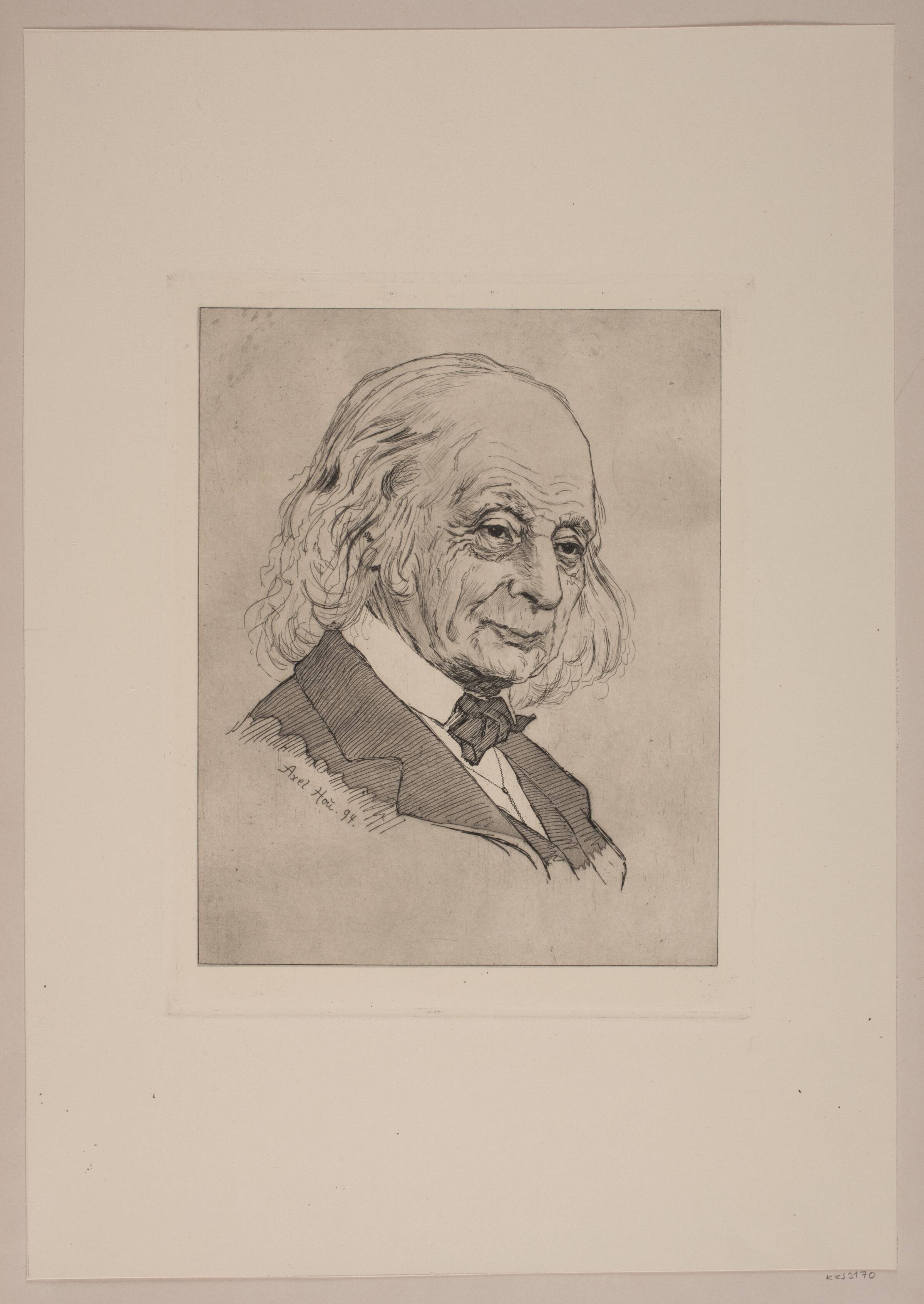 Stiftprovst H.F. Helveg, Axel Hou, 1894