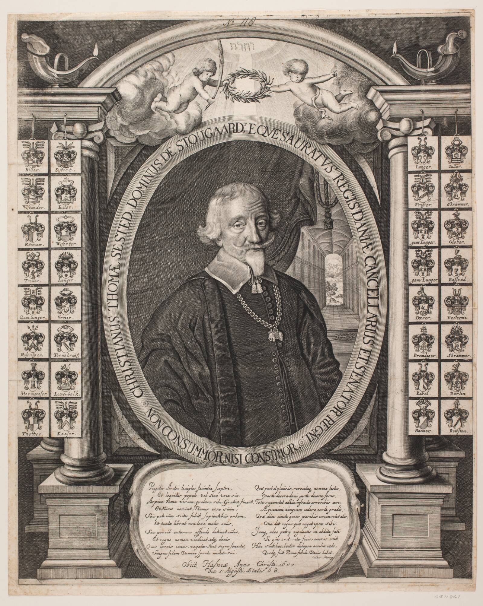 Christen Thomesen Sehested, Albert Haelwegh, 1655-1659