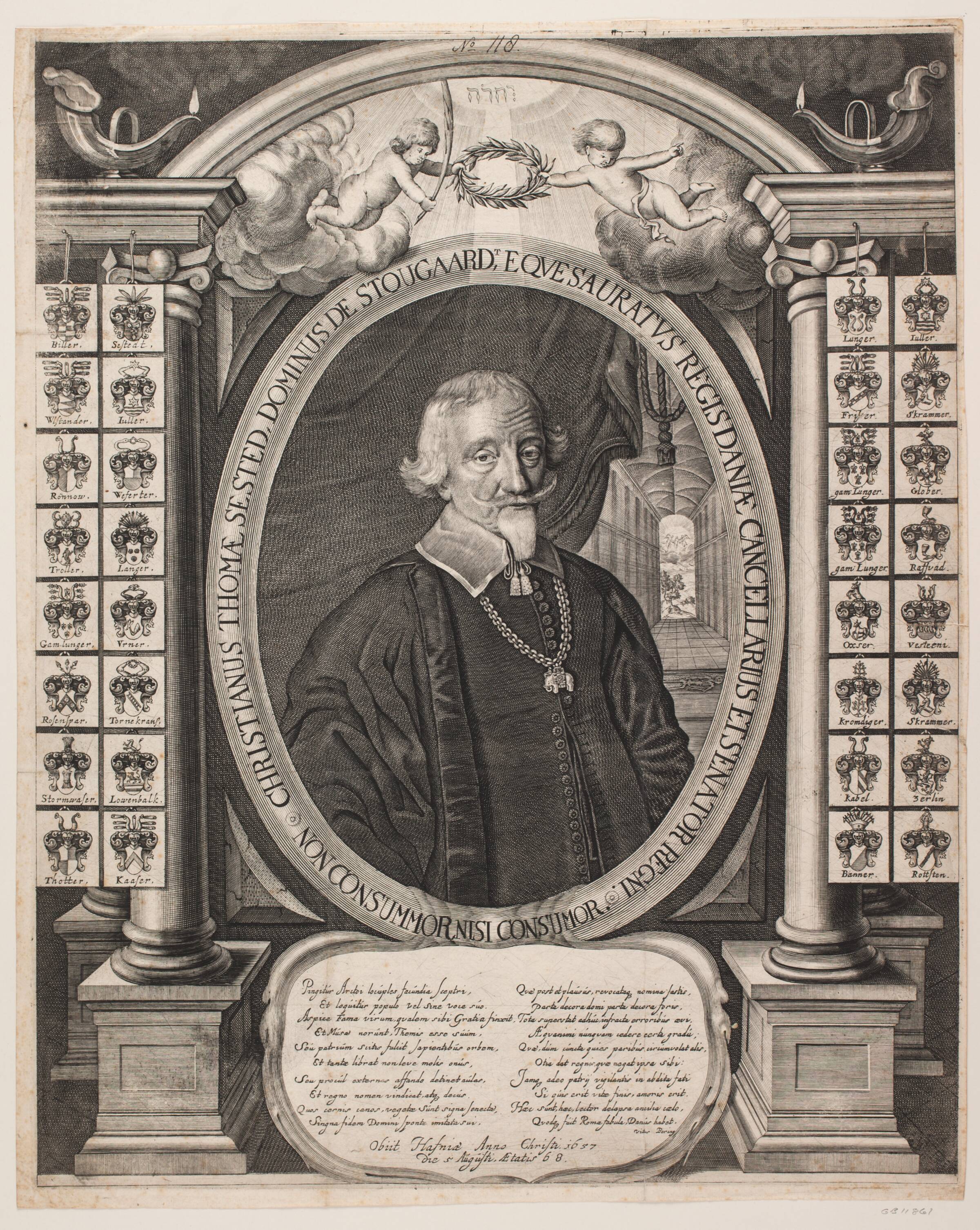 Christen Thomesen Sehested, Albert Haelwegh, 1655-1659
