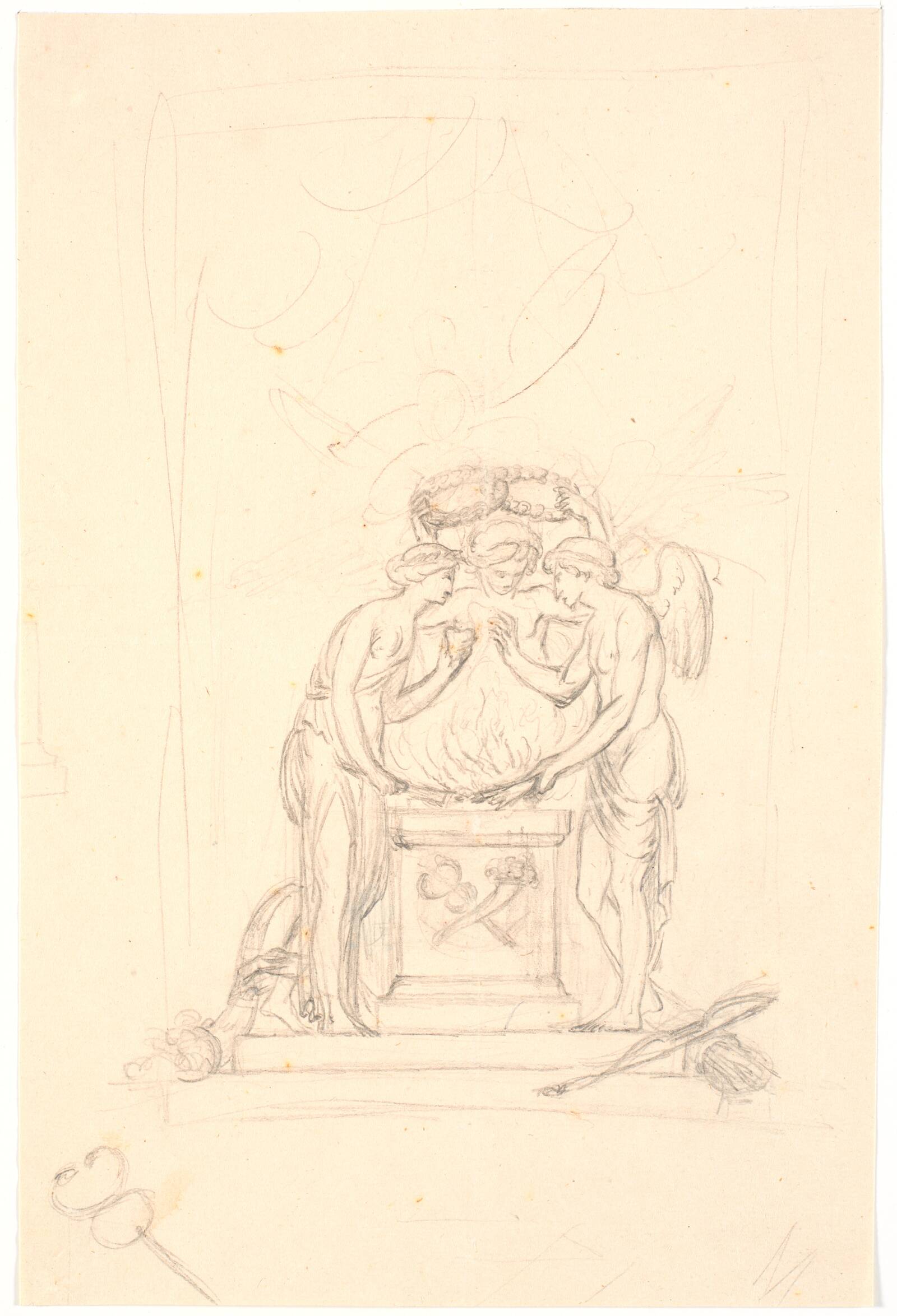 Antik offerscene?, Erik Pauelsen, 1749-1790