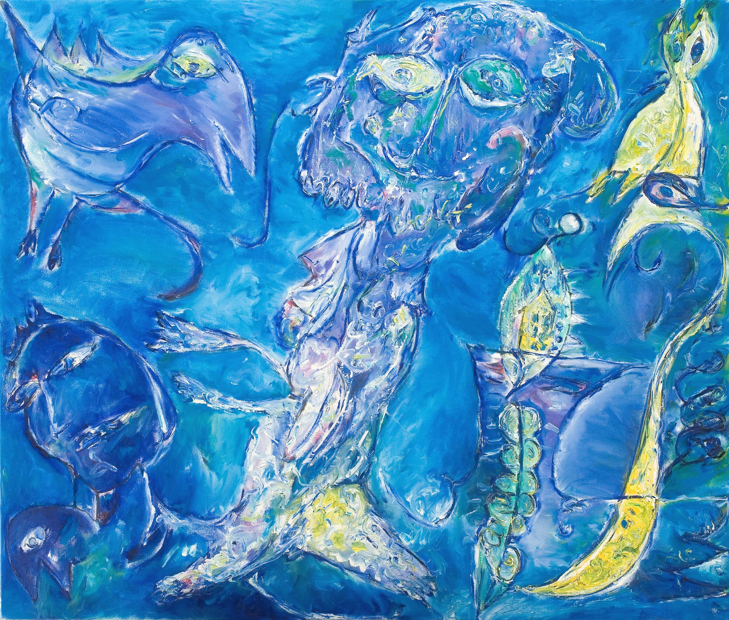 Stående figur, Carl-Henning Pedersen, 1977