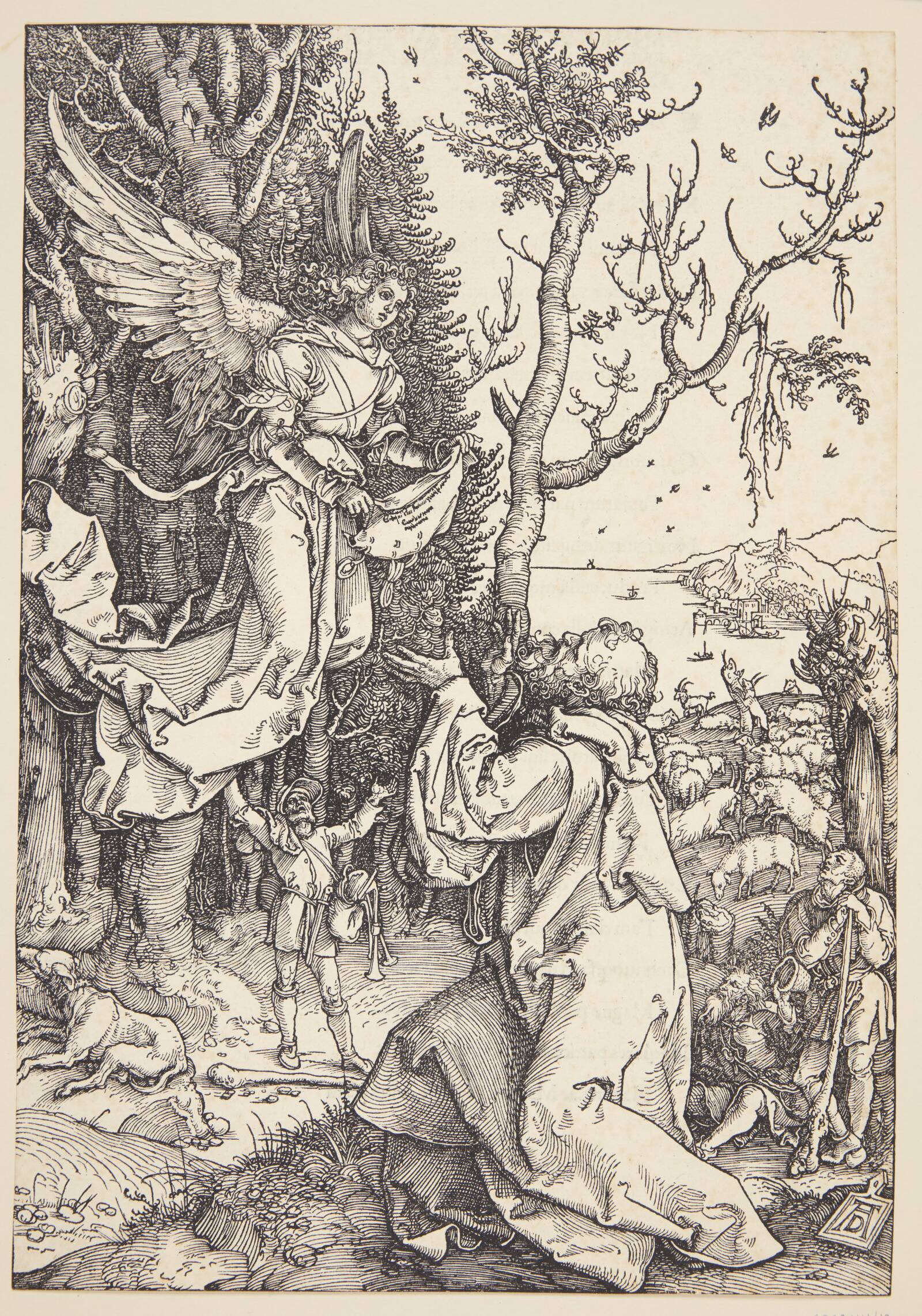 Joakim og englen, Albrecht Dürer, 1502-1505