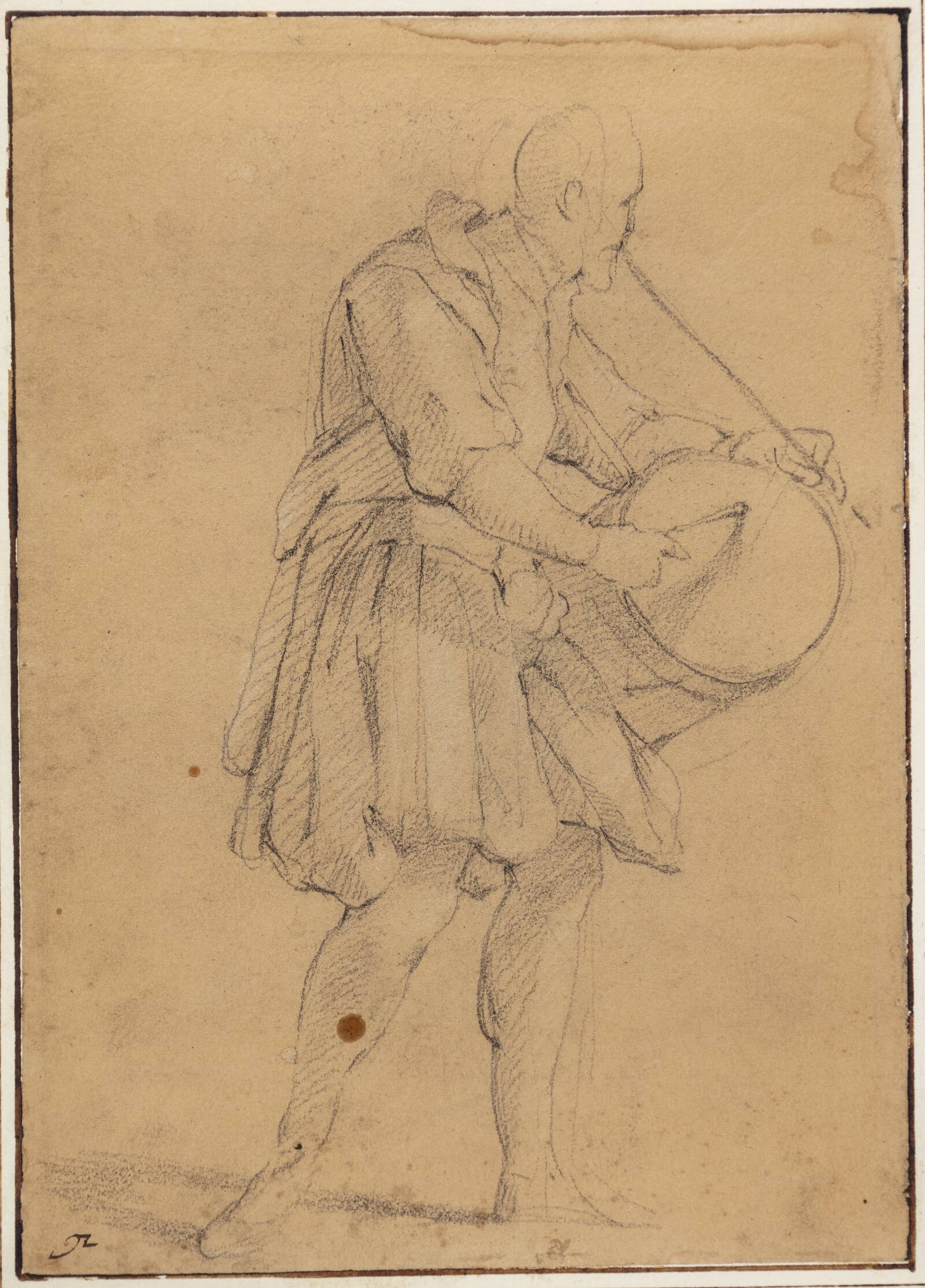 Stående trommeslager, Filippo Paladini, 1544-1615