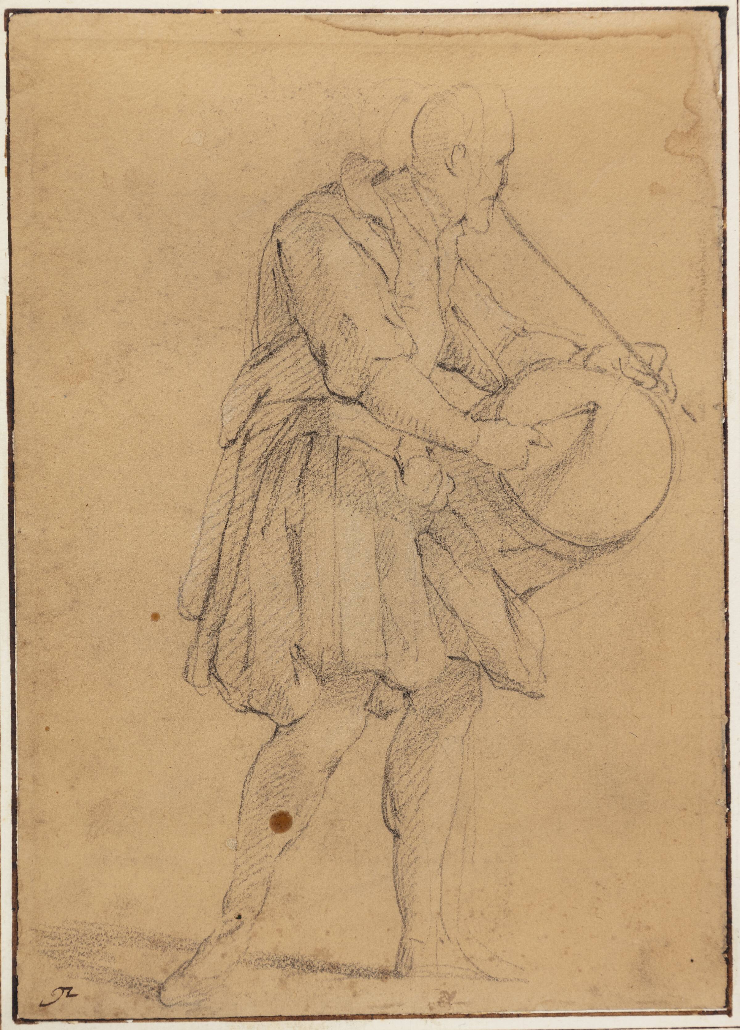Stående trommeslager, Filippo Paladini, 1544-1615
