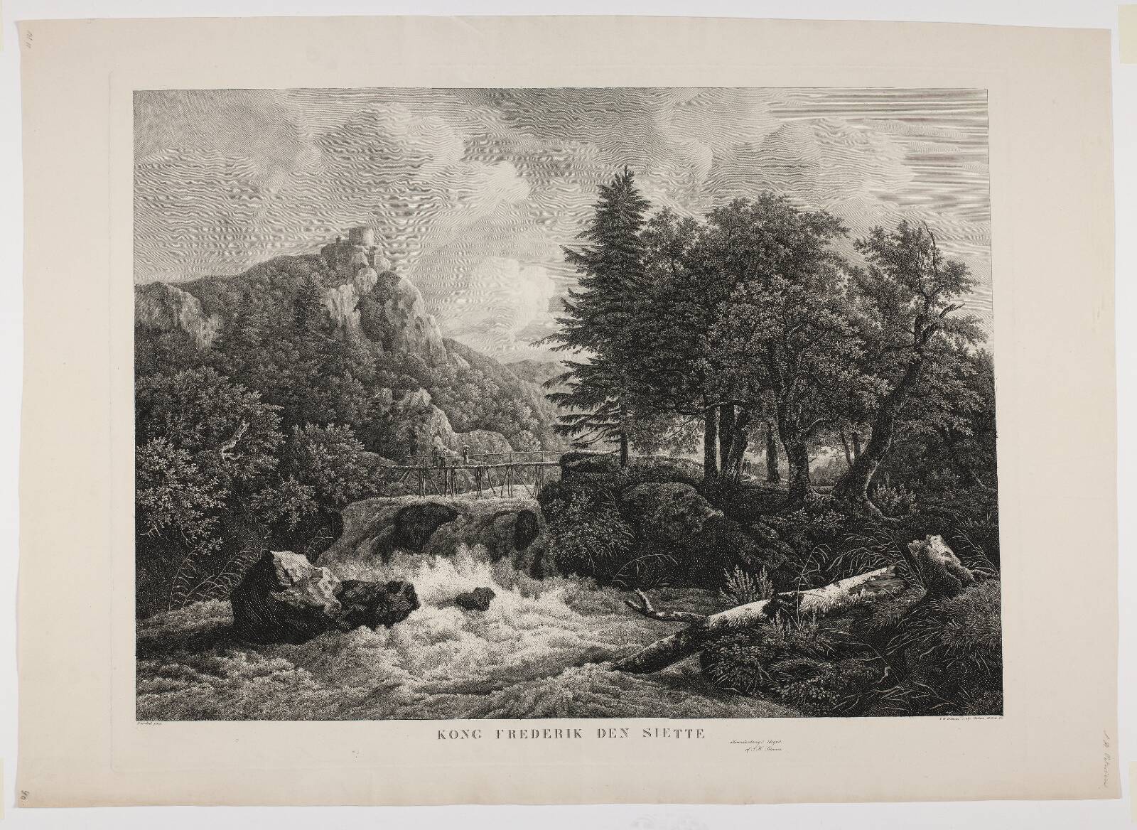 Vandfald, Søren Henrik Petersen, 1822-1823