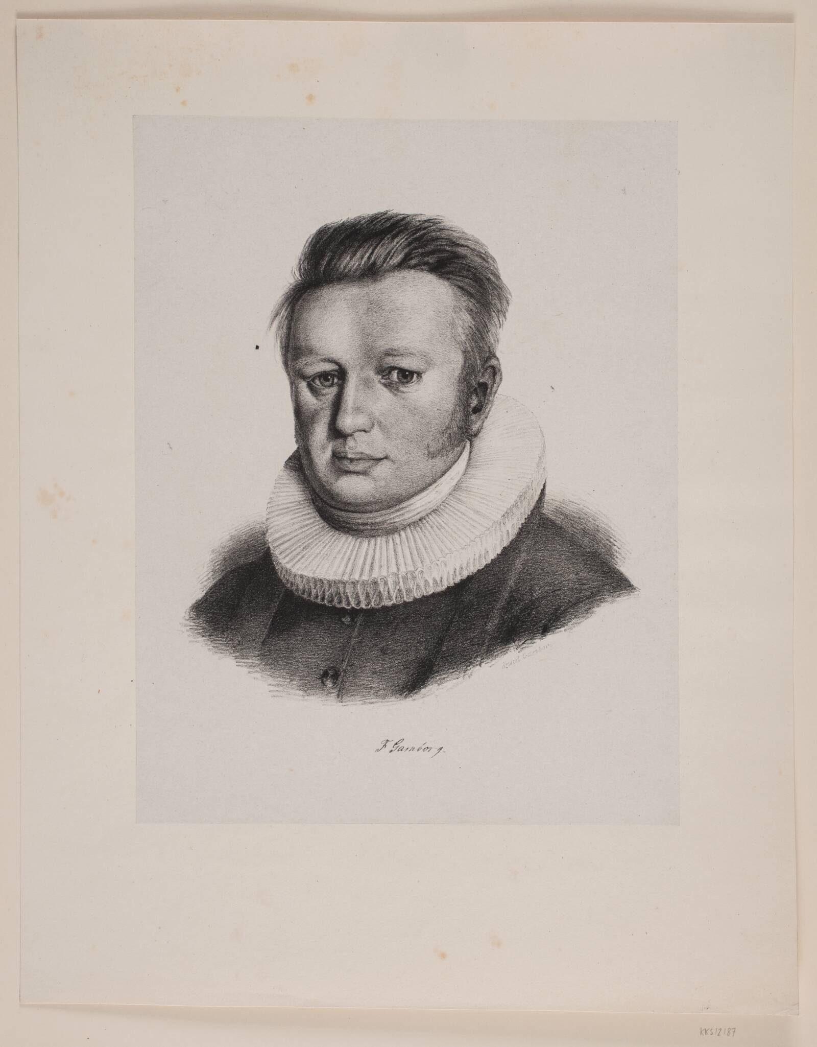 Frederik Vilhelm Gamborg, Knud Gamborg, 1828-1900
