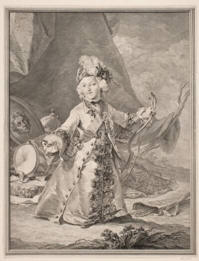Christian VII som barn