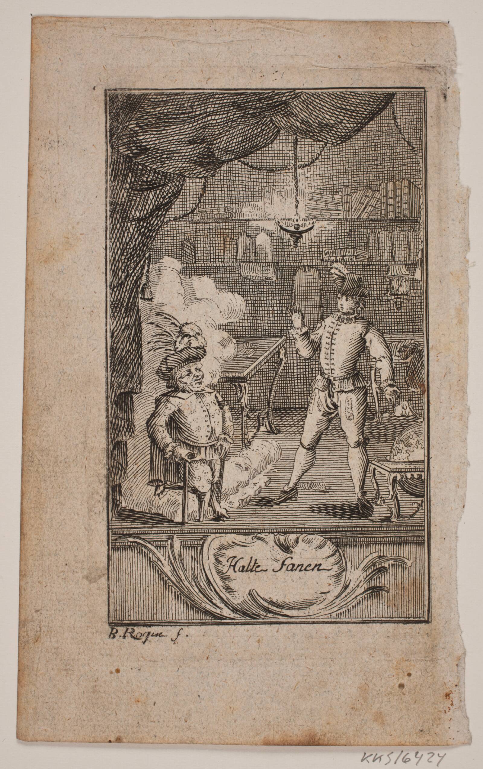 "Kalte fanen", Bartholomæus Roque, 1740-1749