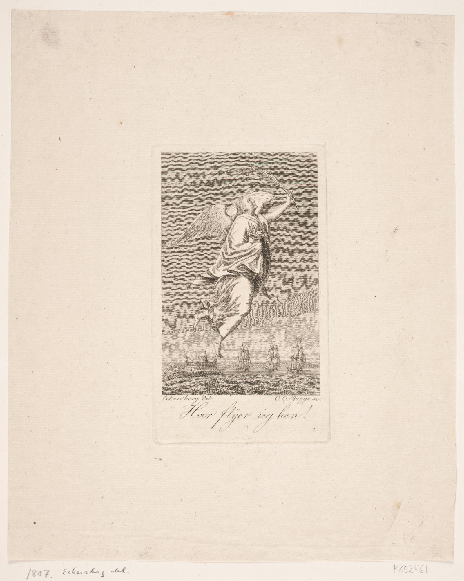 Fredens Genius, Oluf Olufsen Bagge, 1807