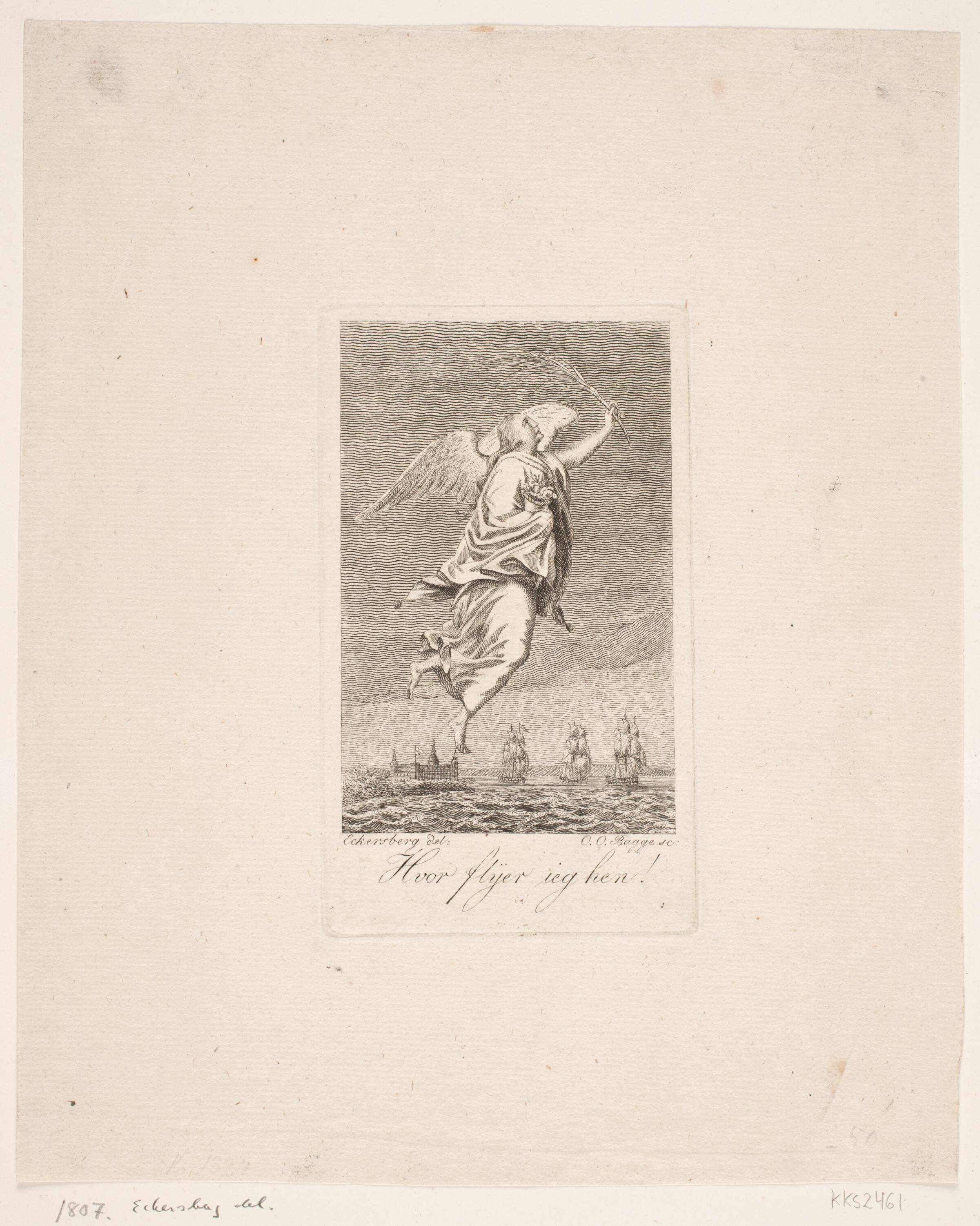Fredens Genius, Oluf Olufsen Bagge, 1807
