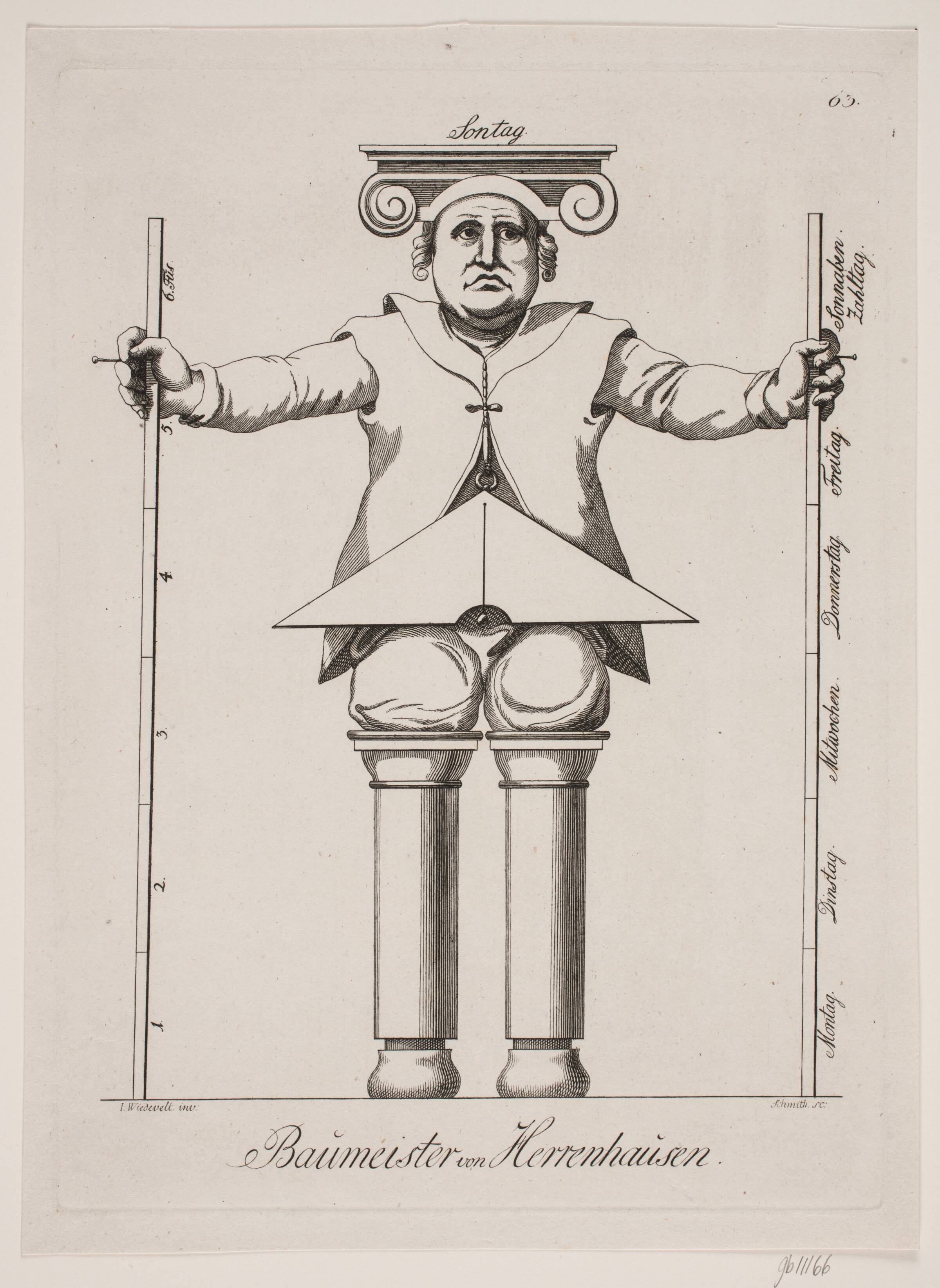 Baumeister von Herrenhausen, M. W. Schmith, 1796-1802
